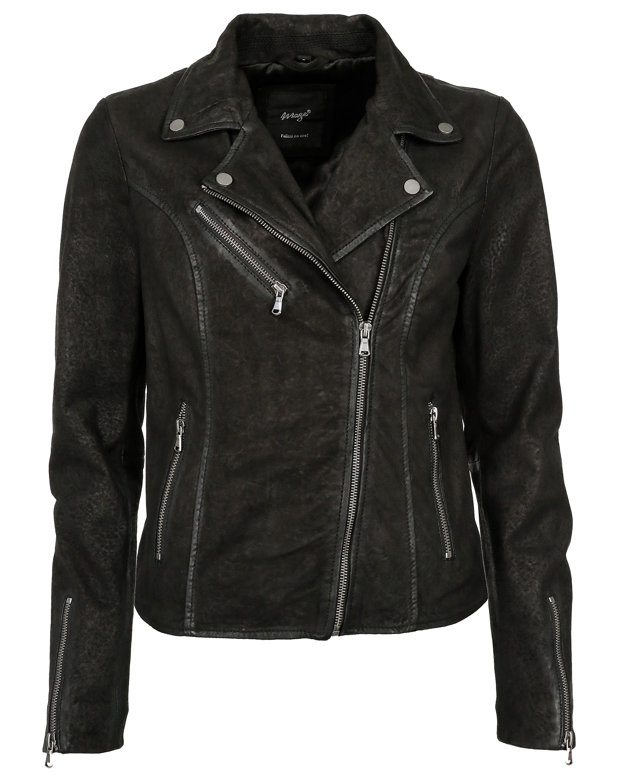 Maze Lederjacke »4202155«, mit Hemdkragen