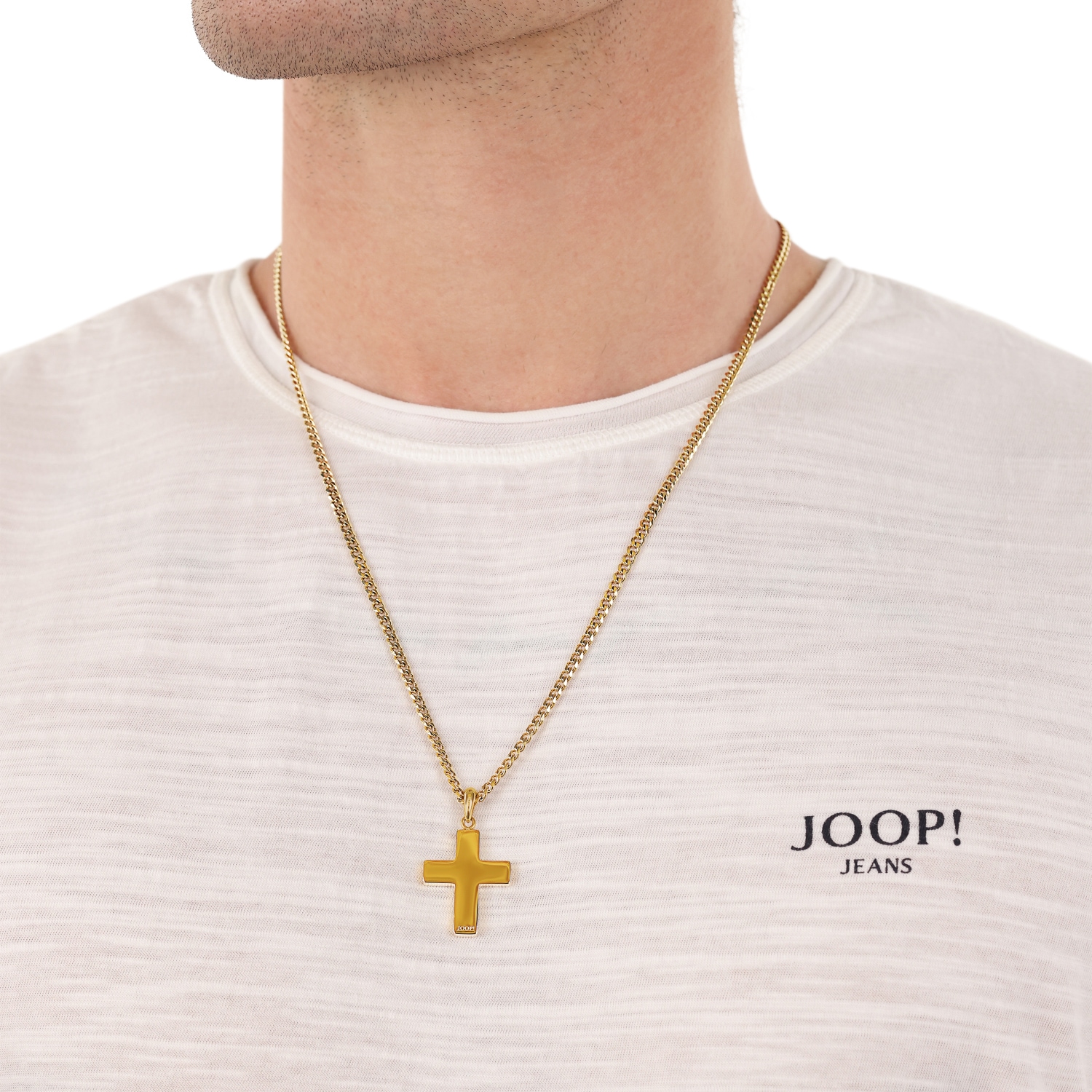 JOOP! Kette mit Anhänger »Kreuz«