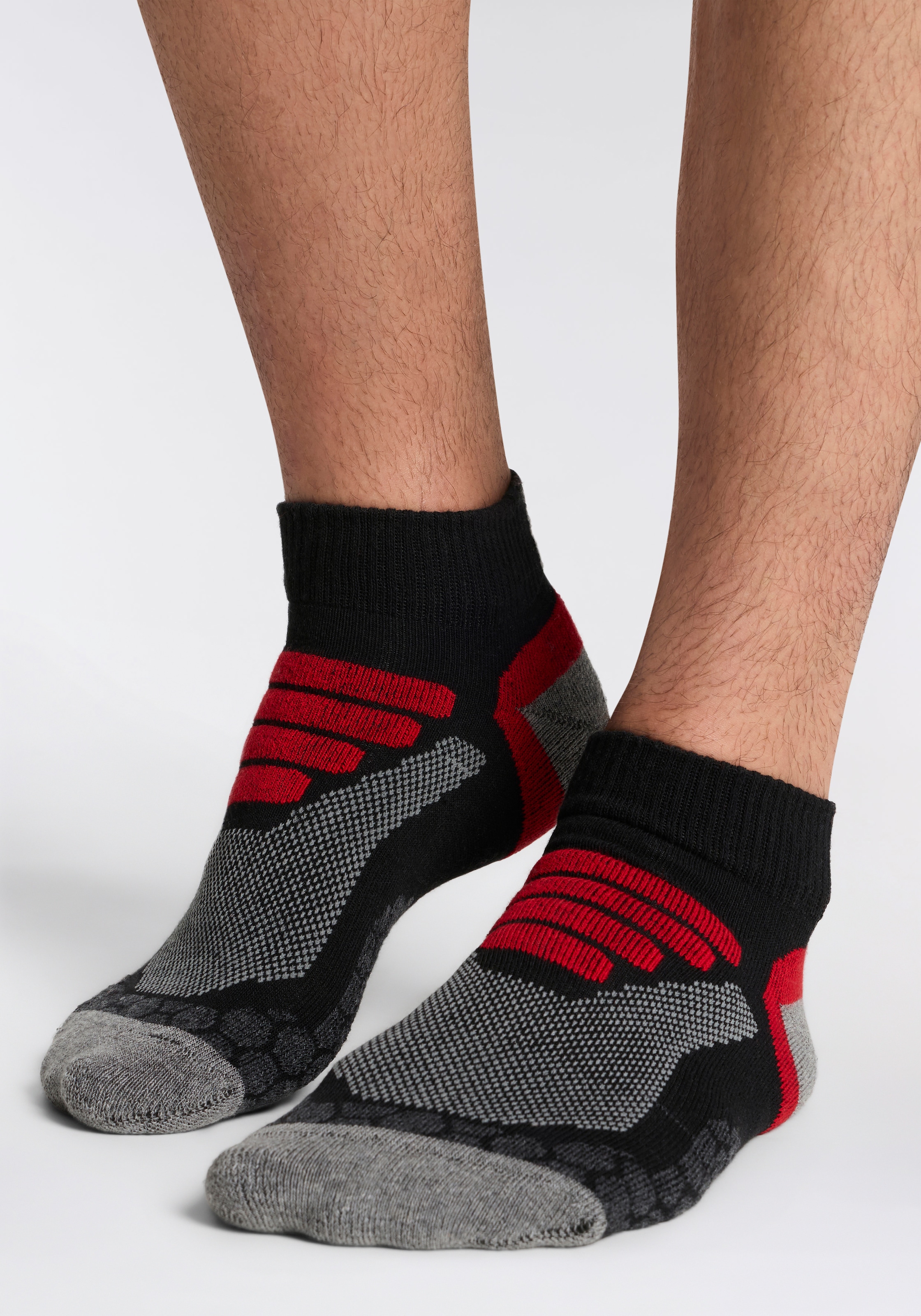 XTREME sockswear Laufsocken, (2 Paar), Unisex Sport- und Funktionssocken mit Rippstruktur