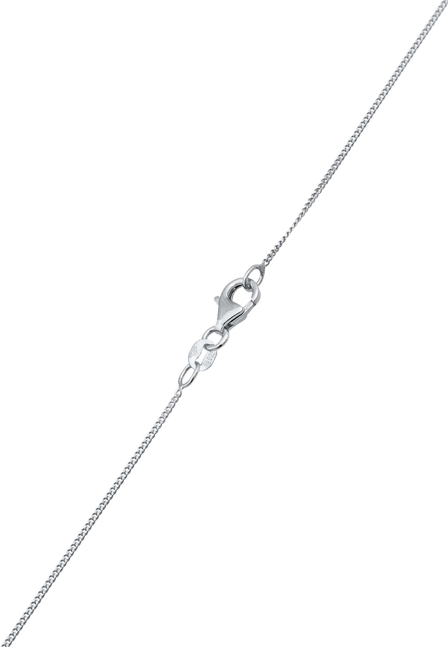Elli Kette mit Anhänger »Halskette Spirale Kristalle Funkelnd 925 Silber«