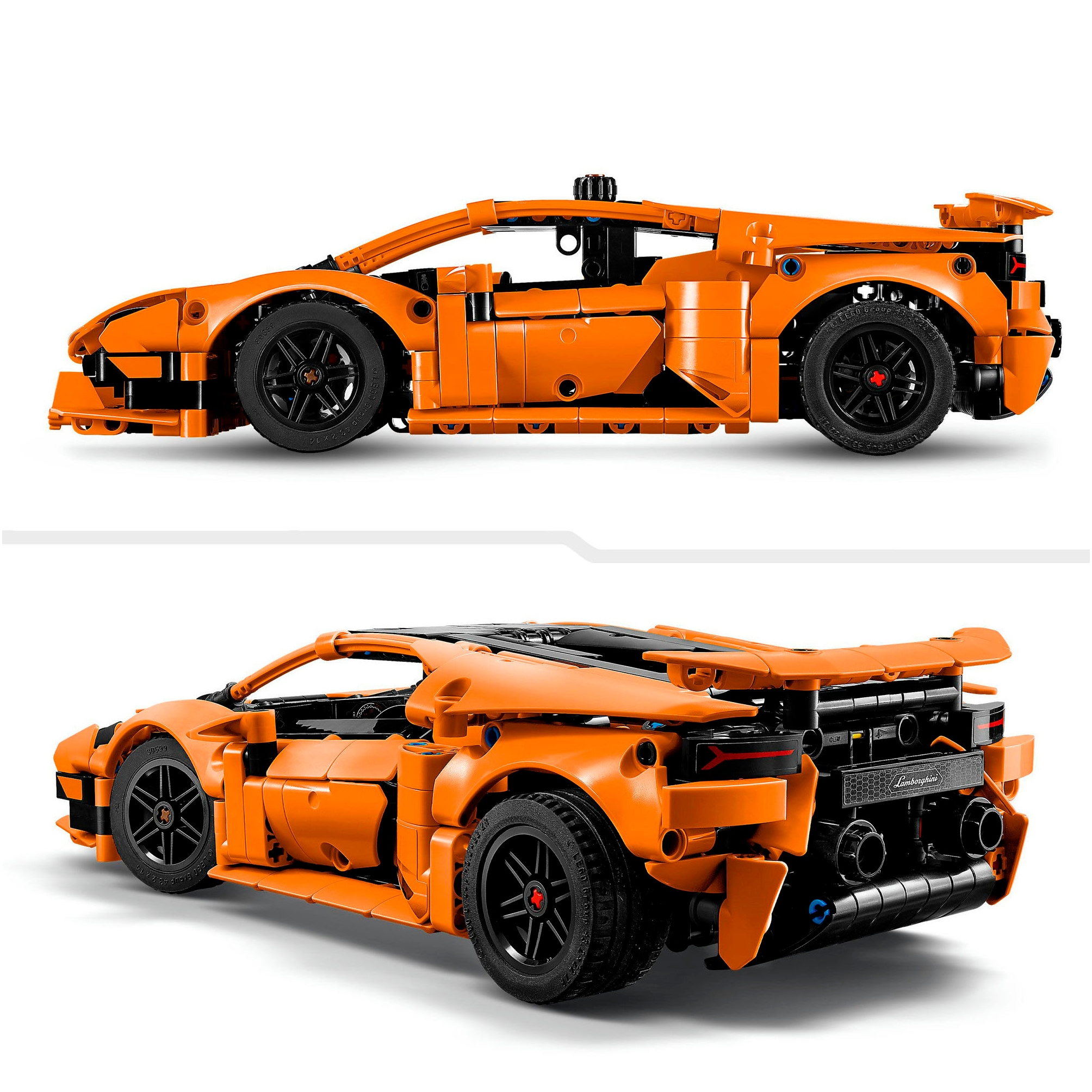 LEGO® Konstruktionsspielsteine »Lamborghini Huracán Tecnica Orange (42196), LEGO Technic«, (806 St.), Exklusives Set; Made in Europe