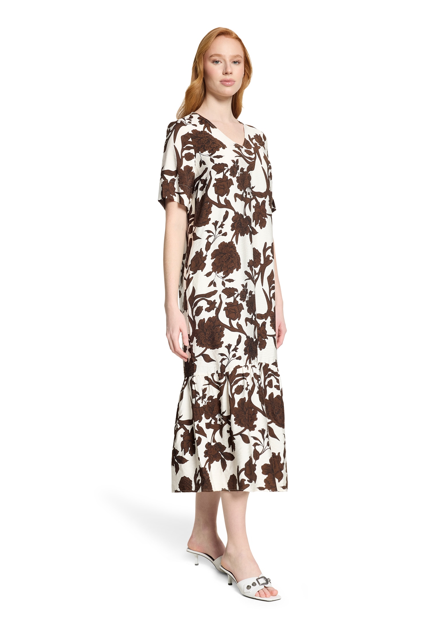 Cartoon Midikleid »Midikleid mit Volant«