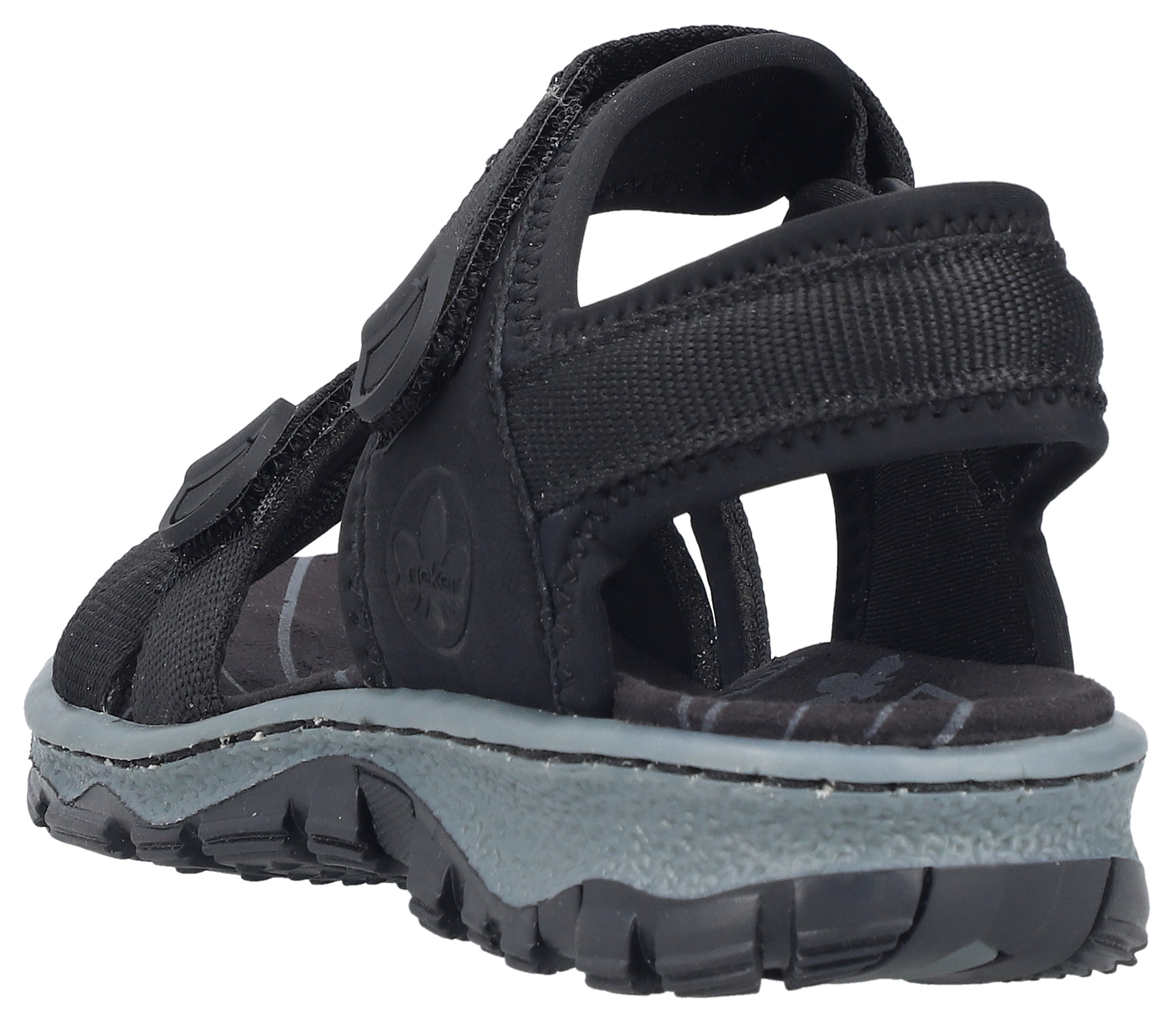 Rieker Trekkingsandale  Trekkingschuh, Outdoorsandale, Sommerschuh mit Klettriemchen
