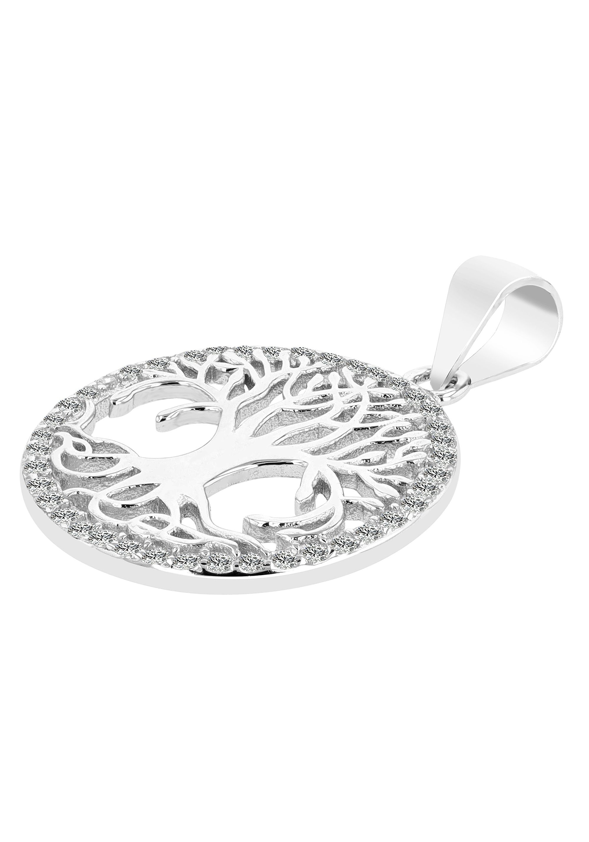 AKZENT Amulett »"Tarian" aus 925 Sterlingsilber, rhodiniert, langlebig«