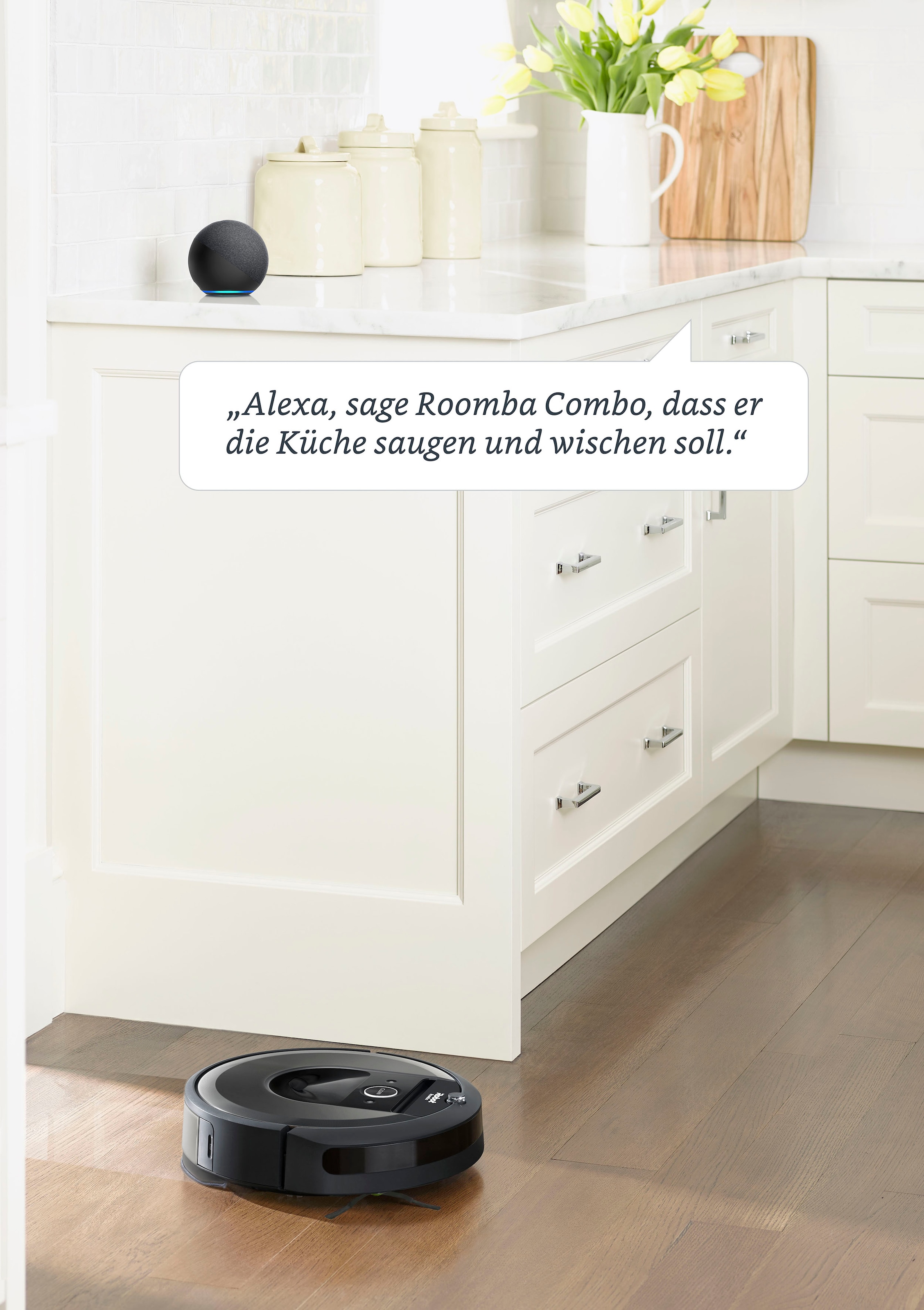 iRobot Saugroboter »Roomba Combo i8+ (i857840) inkl. autom. Absaugstation«