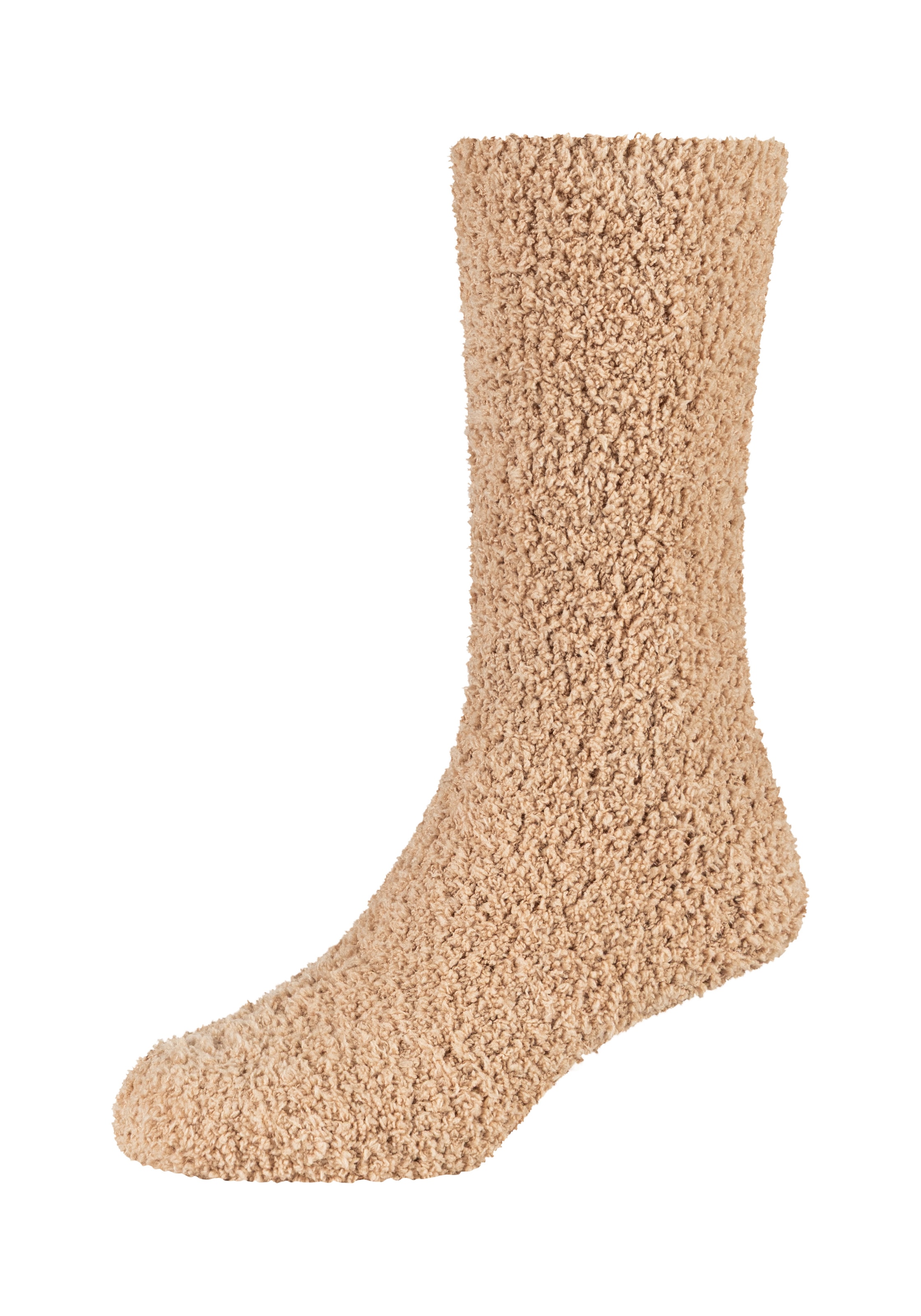 Camano Socken »warm & cozy« 4 Paar tlg. Crew-Schnitt, mit weichem Bund ohne Gummidruck, warme Kuschelqualität