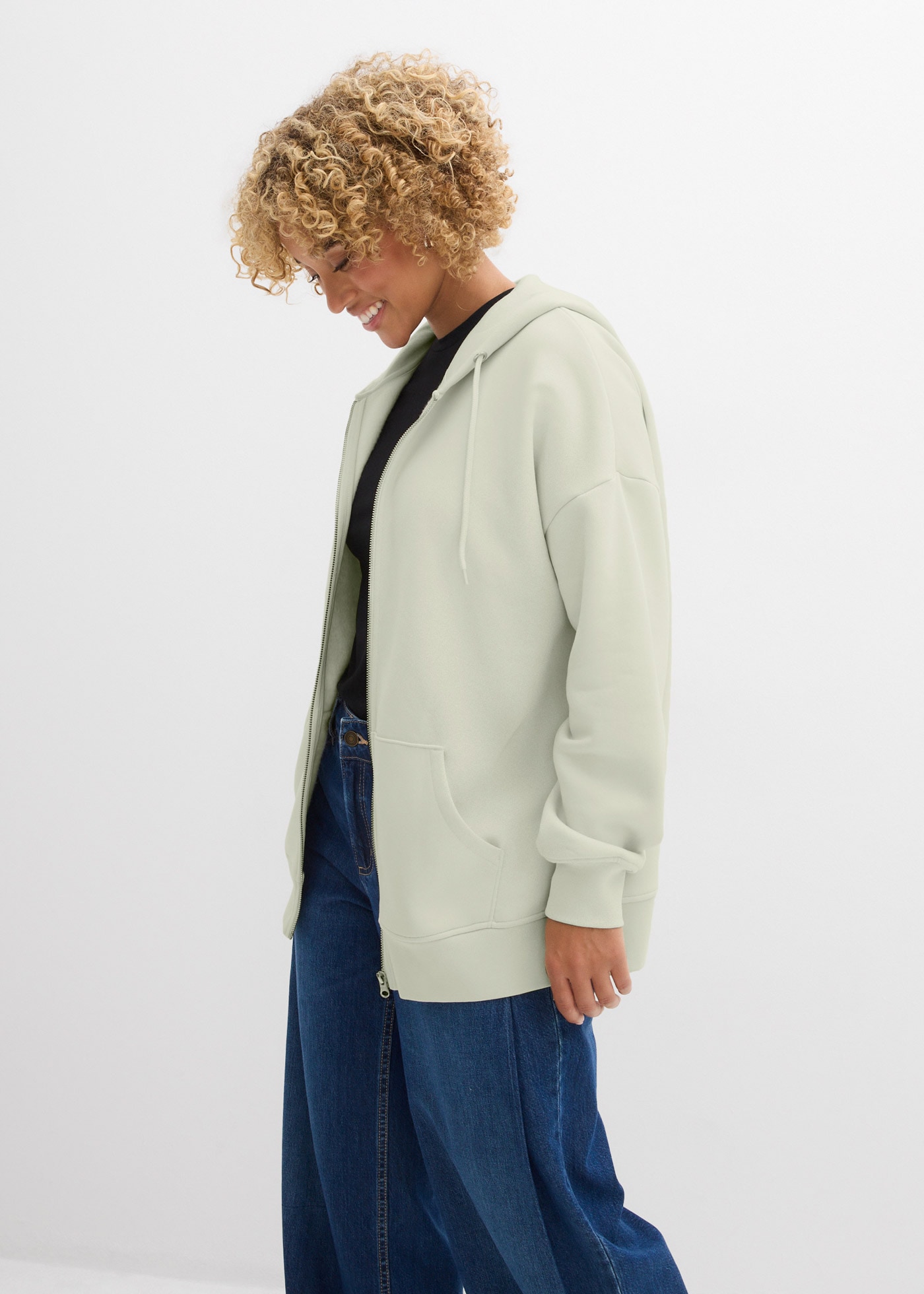 bonprix Kapuzensweatjacke »Kapuzen-Sweatjacke« Kapuzen-Sweatjacke