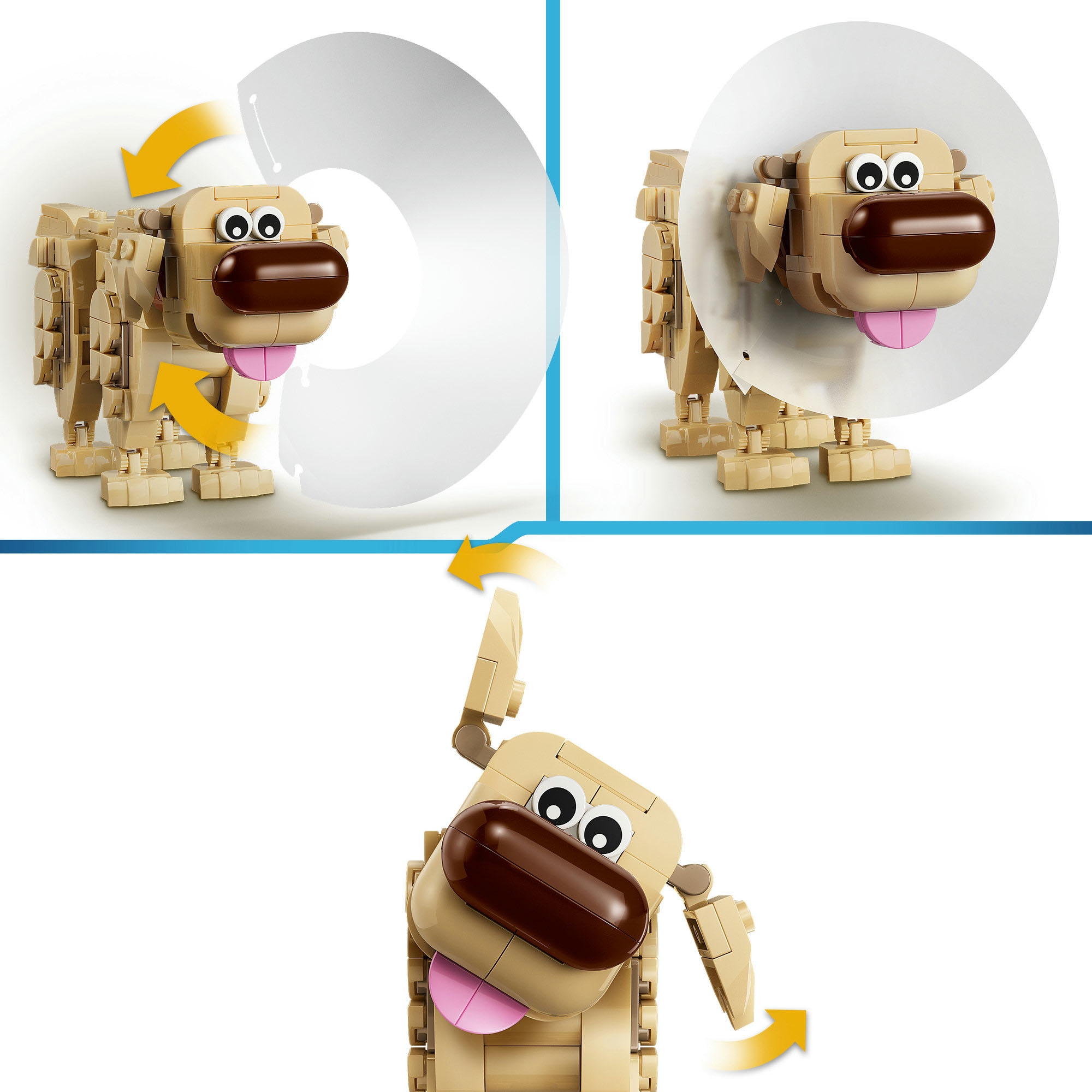 LEGO® Konstruktionsspielsteine »Kevin und Dug (43290), LEGO Disney Pixar«