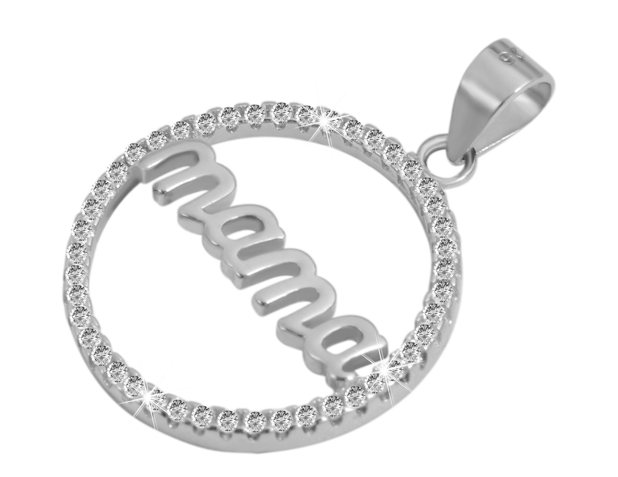 Adelia´s Kettenanhänger »Damen Anhänger aus 925 Silber mit Zirkonia«