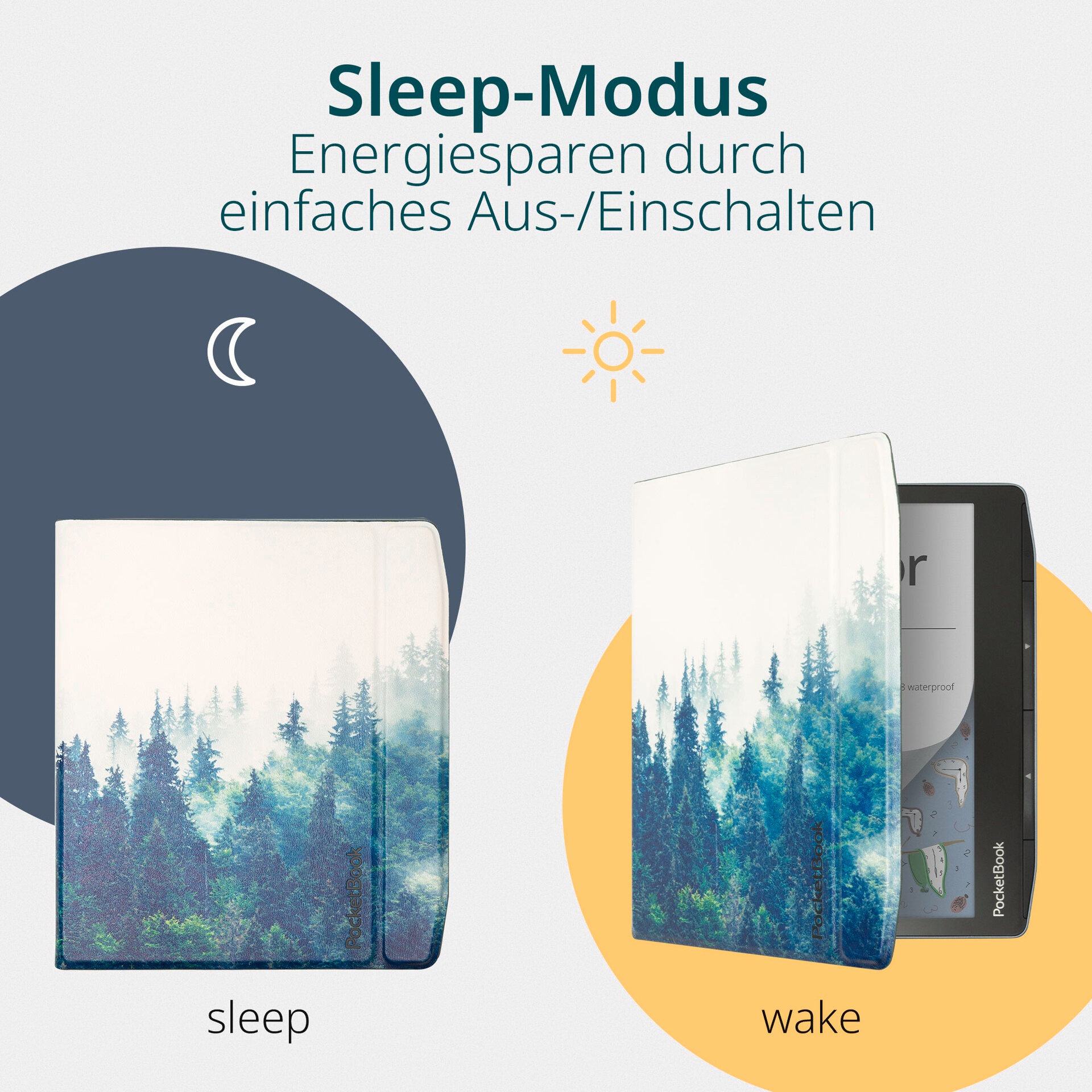 PocketBook E-Reader-Hülle »Flip Cover für PocketBook Era und Era Color«, PocketBook Era-PocketBook Era Color, Backcover, Schutzhülle, Bookcover, Case, Schutzcase, stoßfest