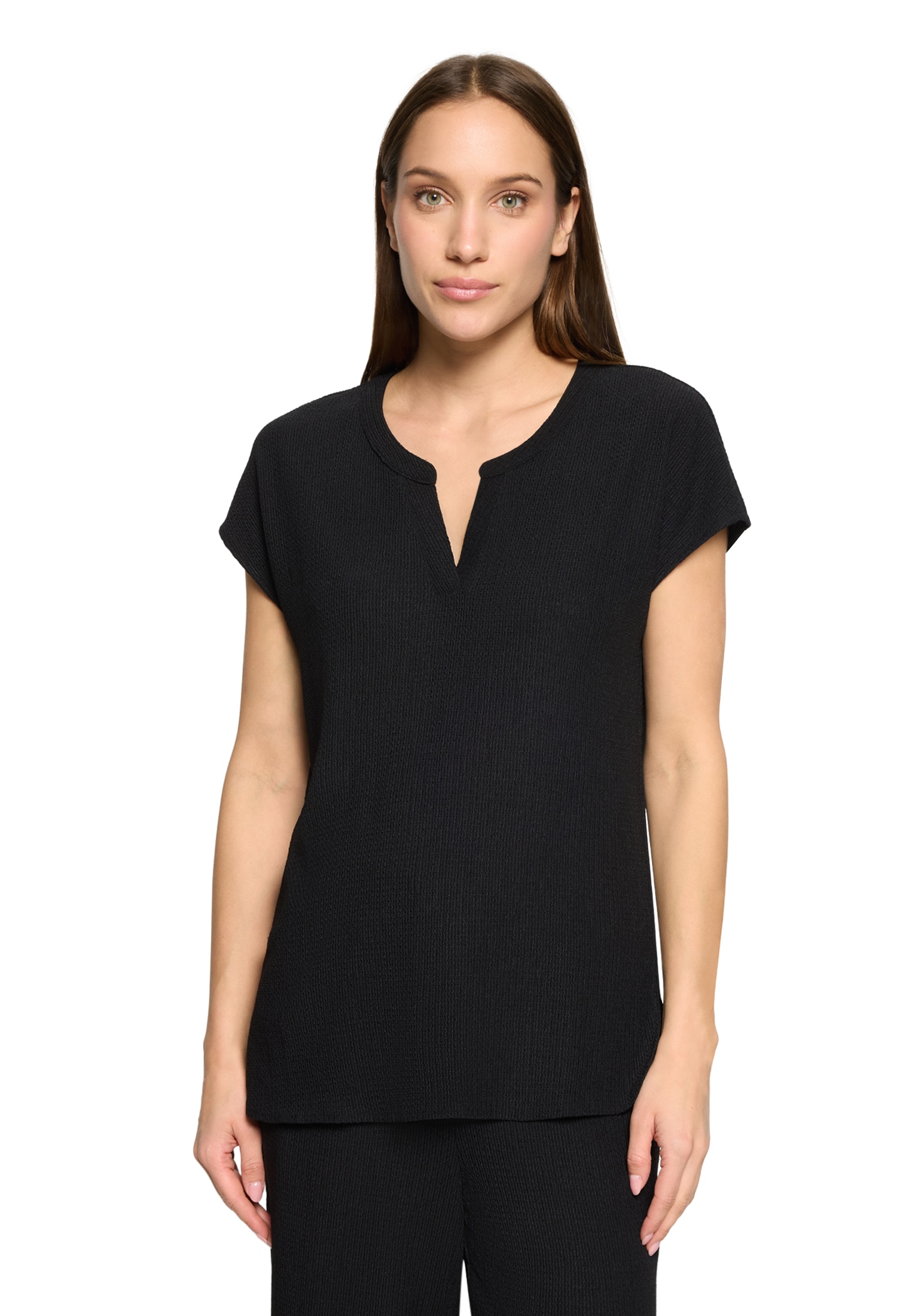 Betty Barclay Rundhalsshirt »Basic Shirt mit V-Ausschnitt«