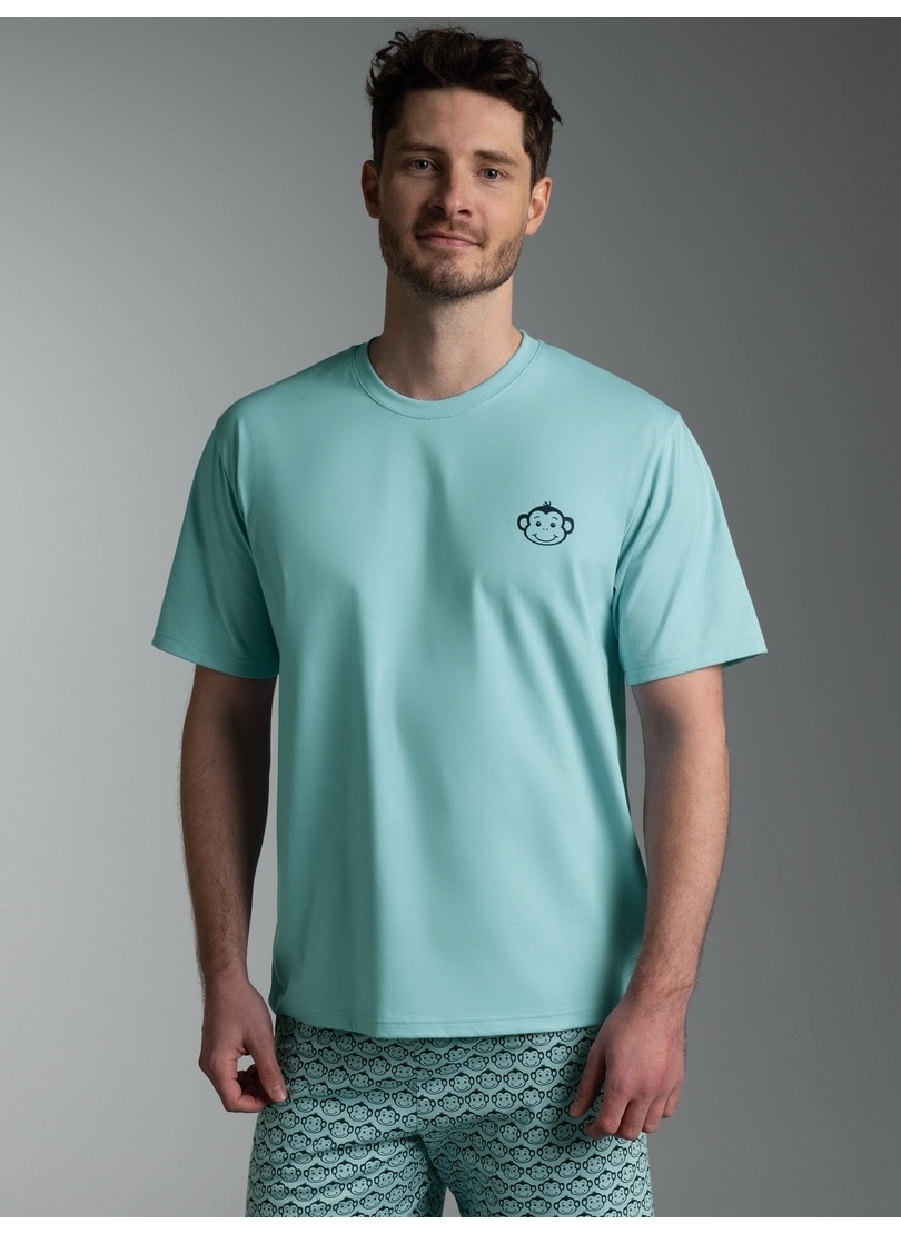 Trigema Schlafanzug »TRIGEMA T Shirt mit Printmotiv "Äffchen"« 1