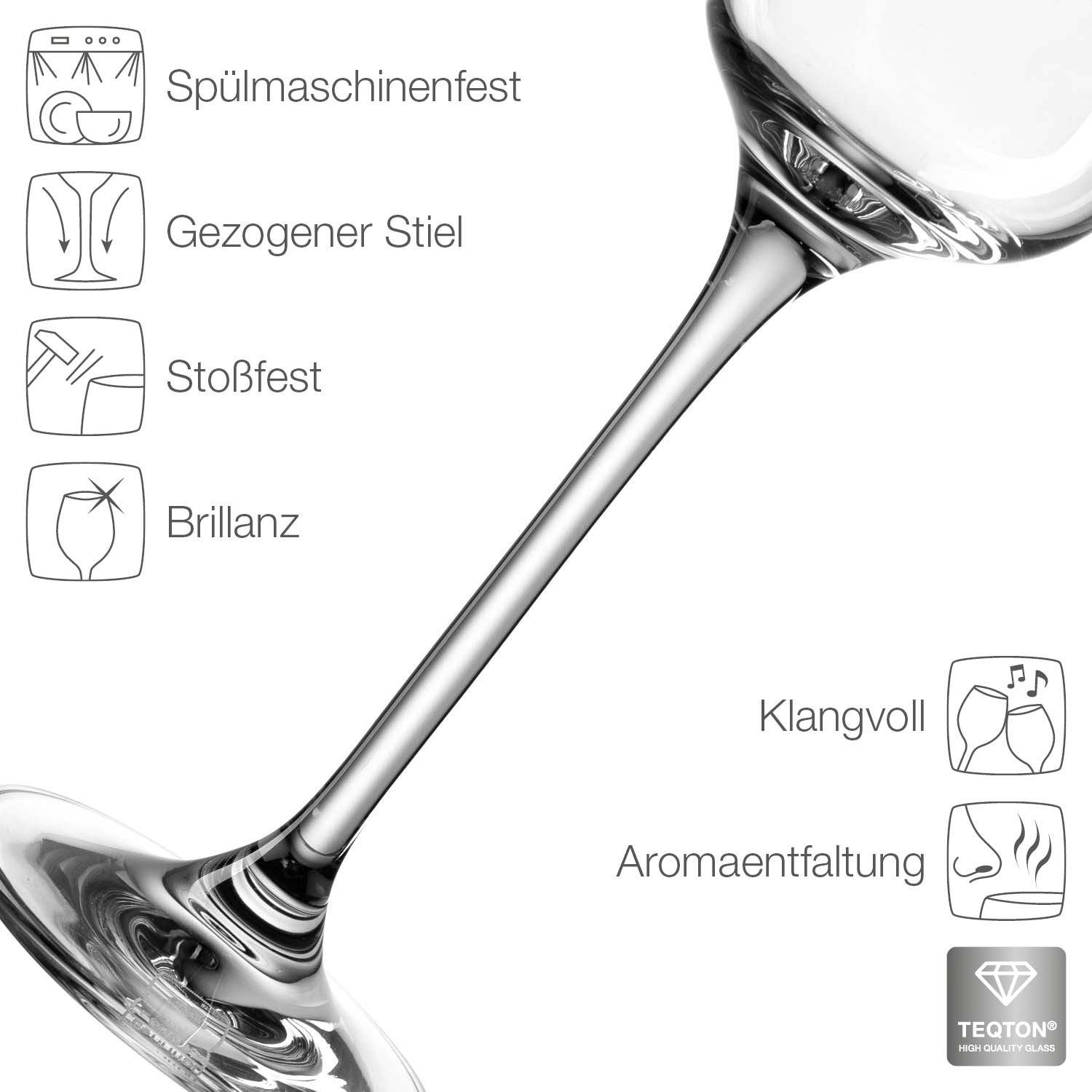 LEONARDO Digestifglas »TIVOLI«, (Set, 6 tlg.), 100 ml, 6-teilig