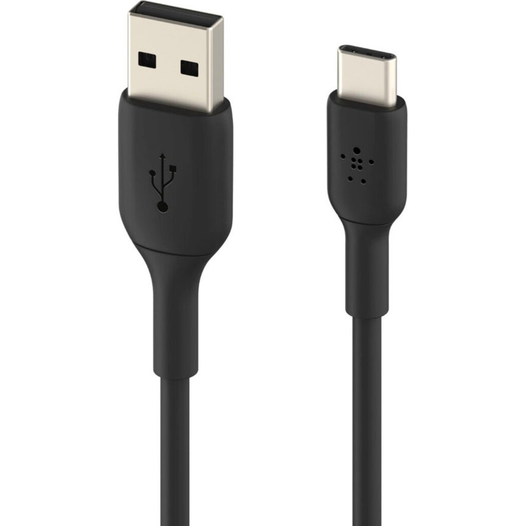 Belkin USB-Kabel »BoostCharge USB-C/USB-A Kabel PVC, 2m«, USB-C, USB Typ A, 200 cm