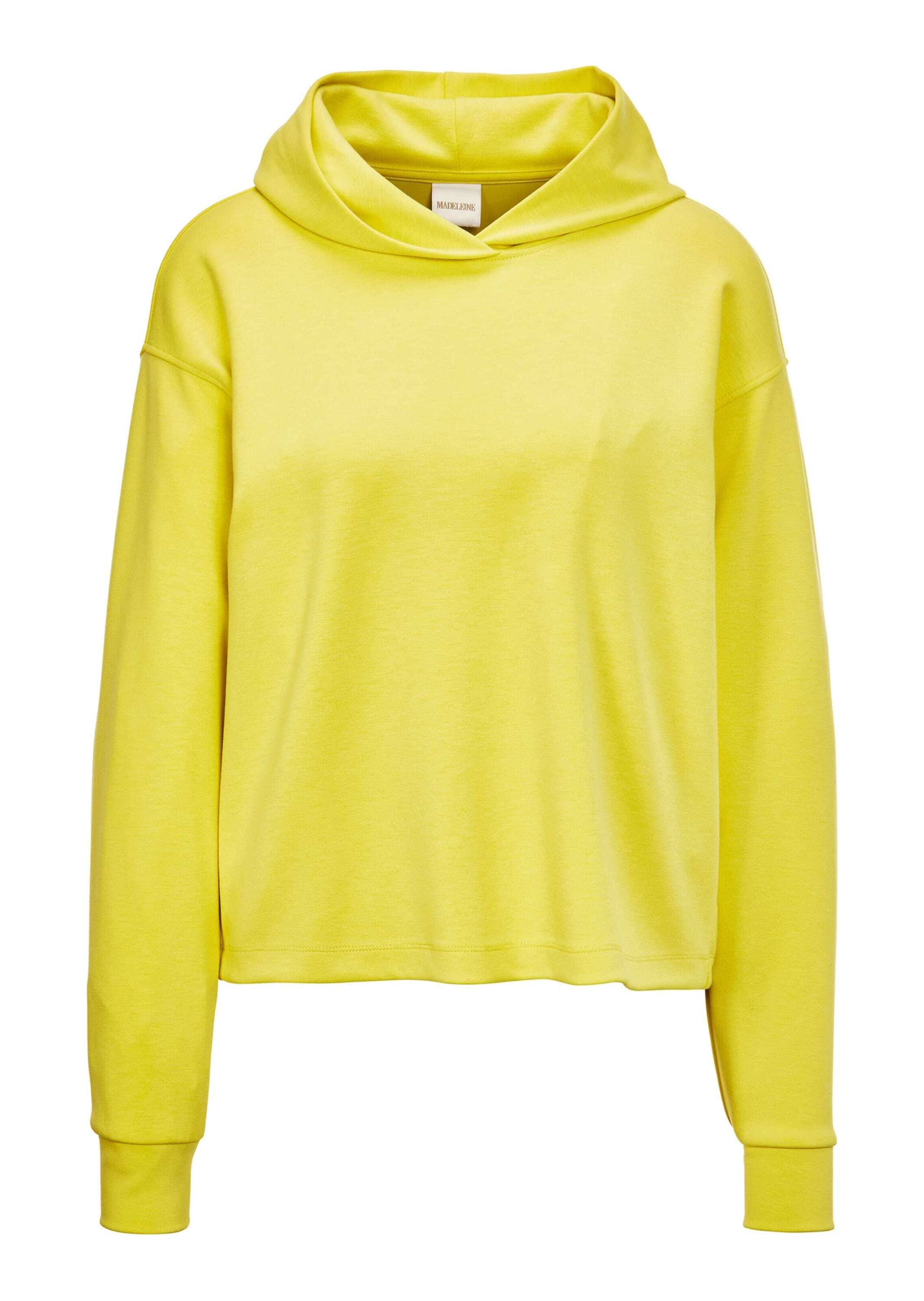 MADELEINE Langarmshirt »Sweatshirt Kapuzen-Sweatshirt in lässiger Boxy-Form«