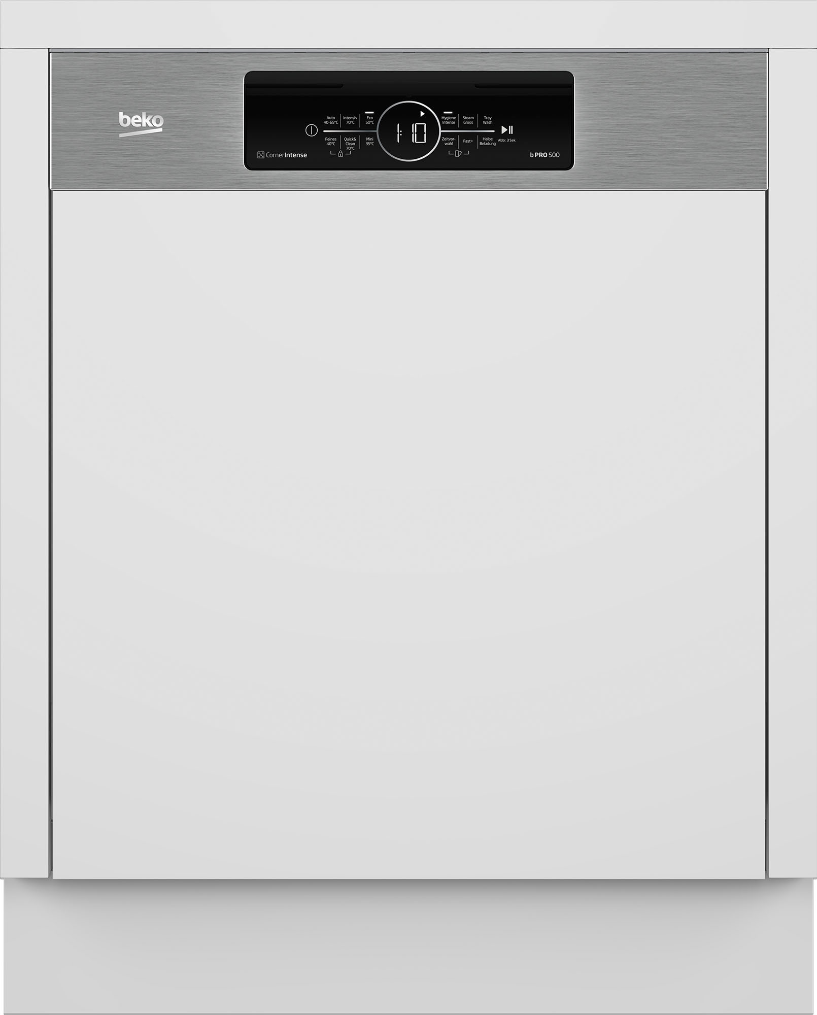 BEKO teilintegrierbarer Geschirrspüler »BDSN38440X 7696501677«, BDSN38440X 7696501677, 14 Maßgedecke