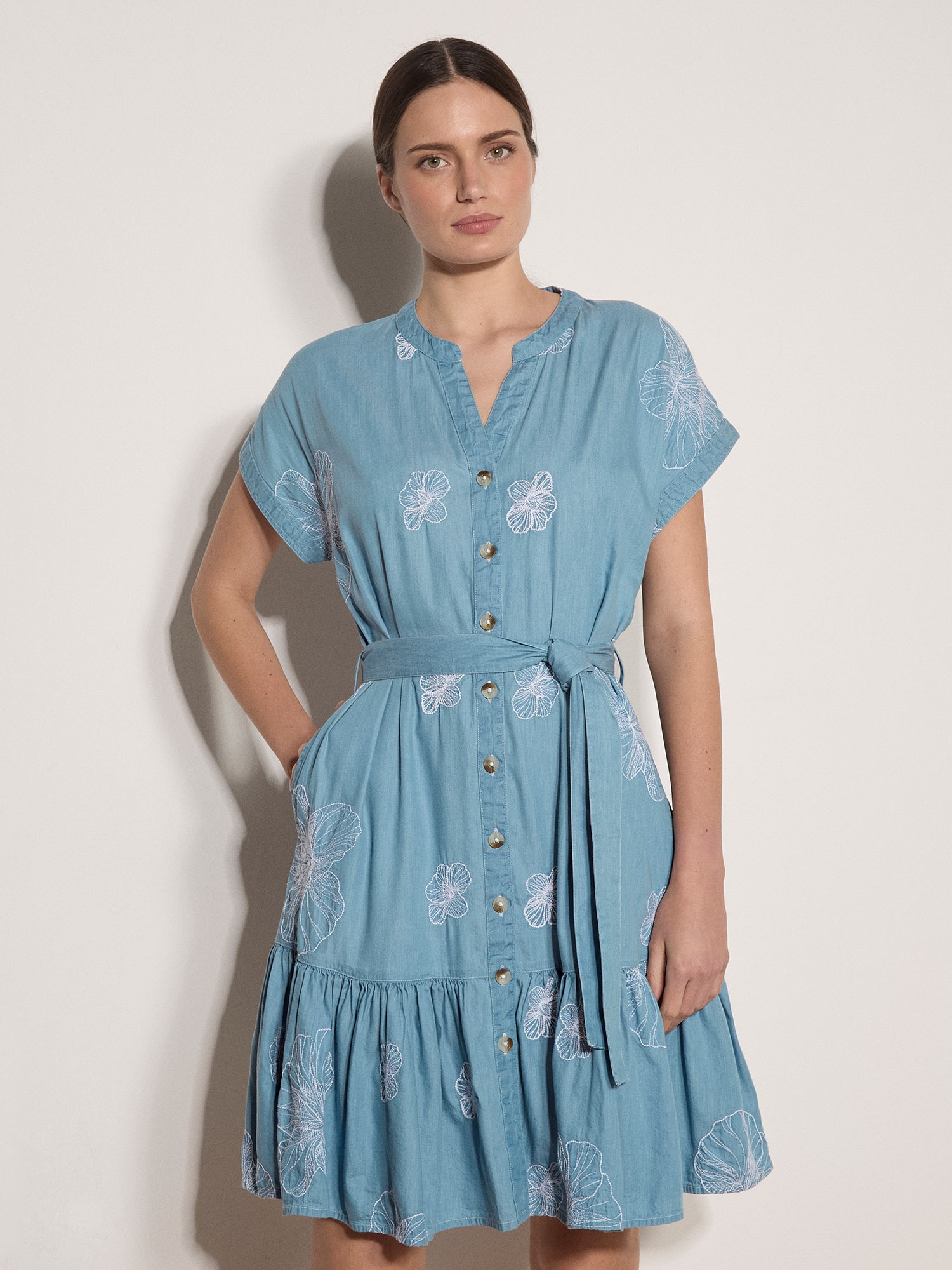 Apricot Minikleid »Minikleid« Stickerei