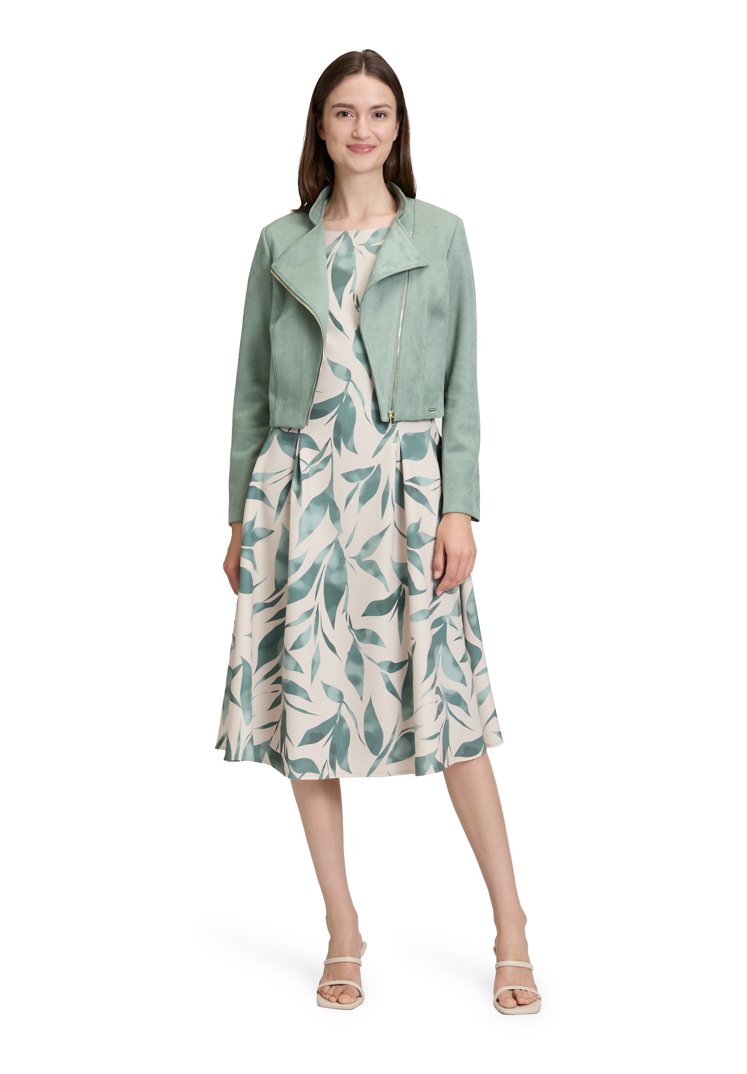 Betty&Co Cocktailkleid »Cocktailkleid mit Aufdruck«