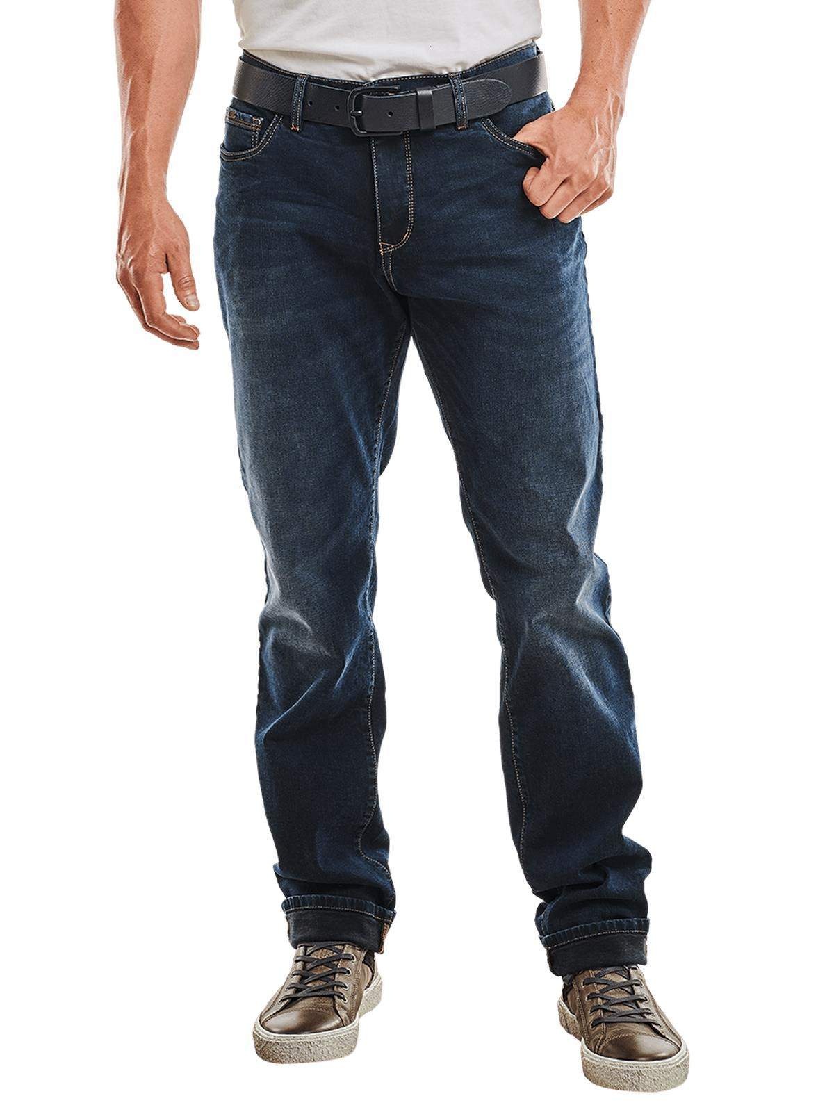 Engbers Stretch-Jeans, in schöner Kombifarbe