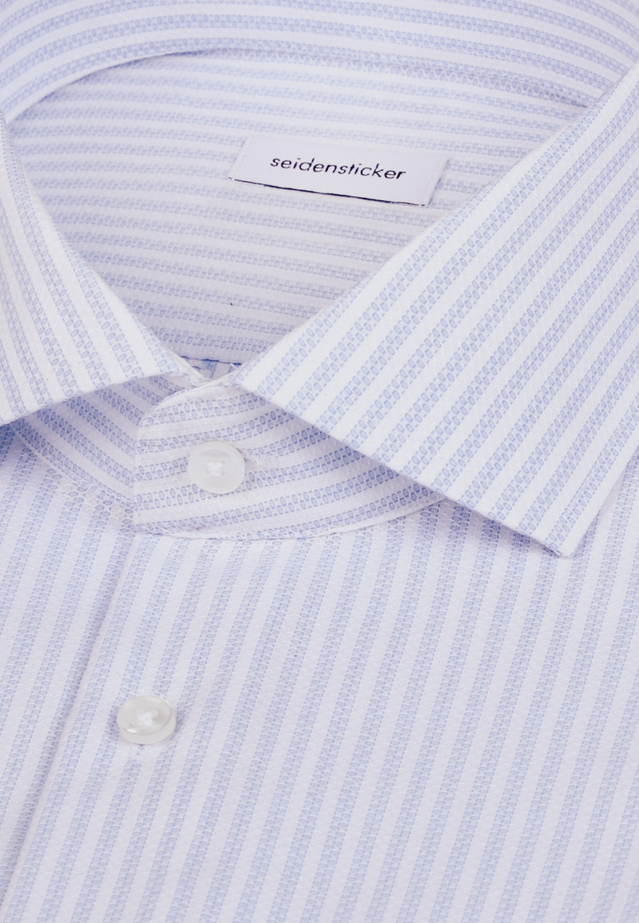 seidensticker Businesshemd »Schwarze Rose« Regular 1/2 Kentkragen Gestreift