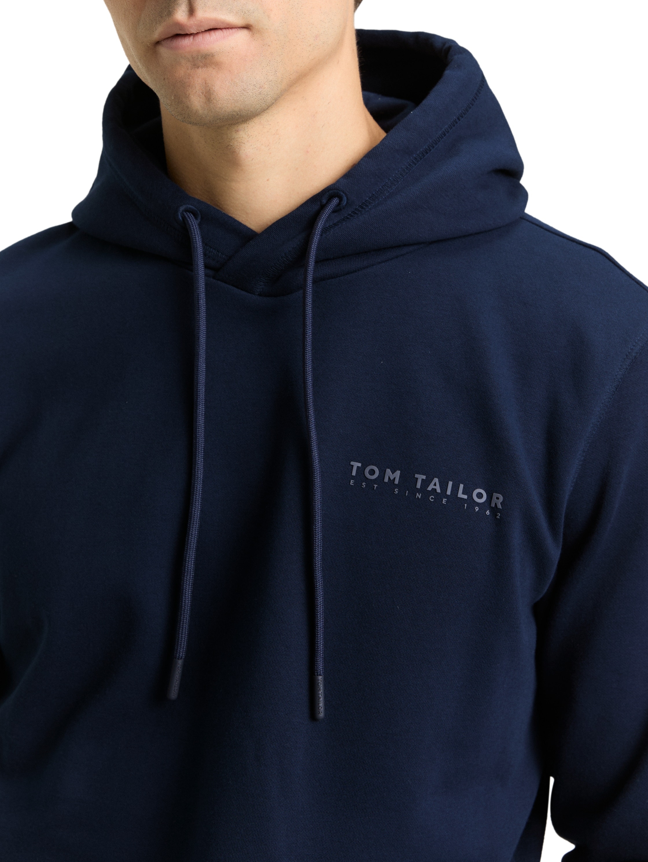 TOM TAILOR Hoodie , mit Logo Stickerei
