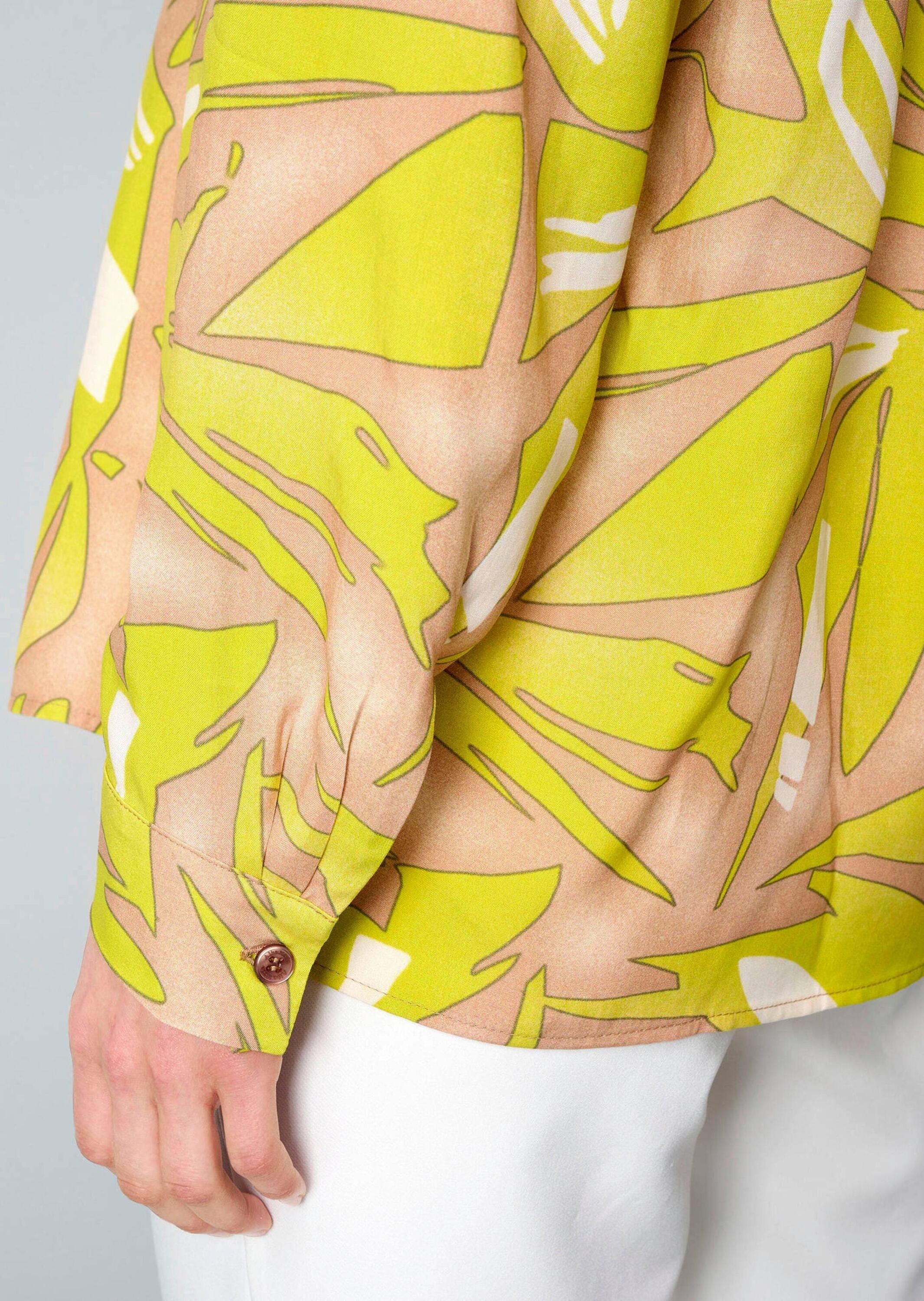 Alba Moda Hemdbluse »Druckbluse Druckbluse in grafischem Dessin«