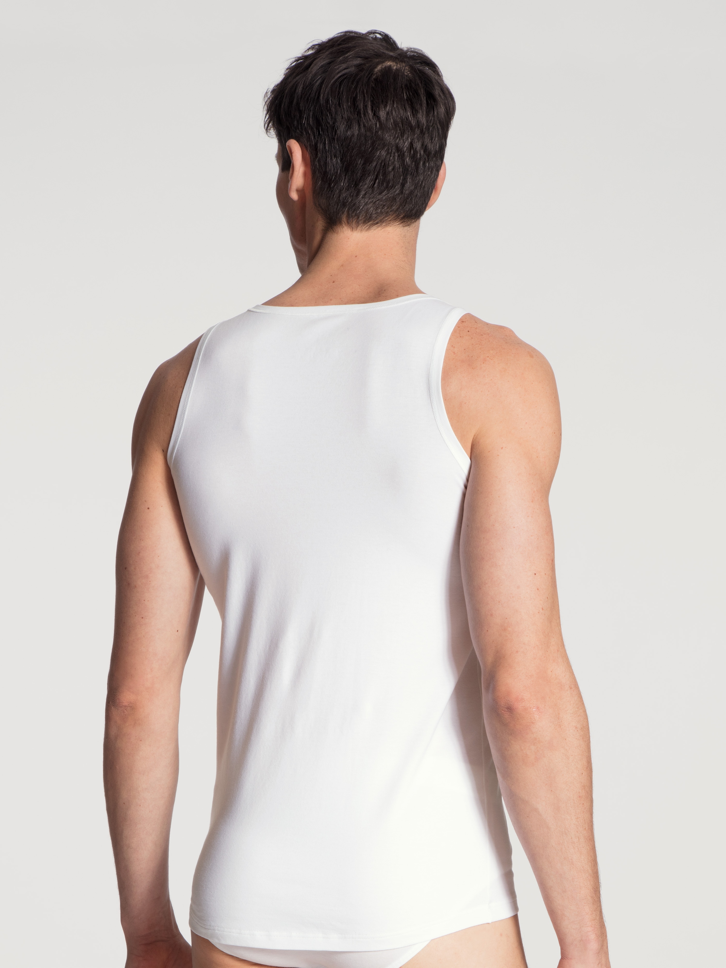 CALIDA Achseltop »Cotton Code«, mit Rundhals-Ausschnitt