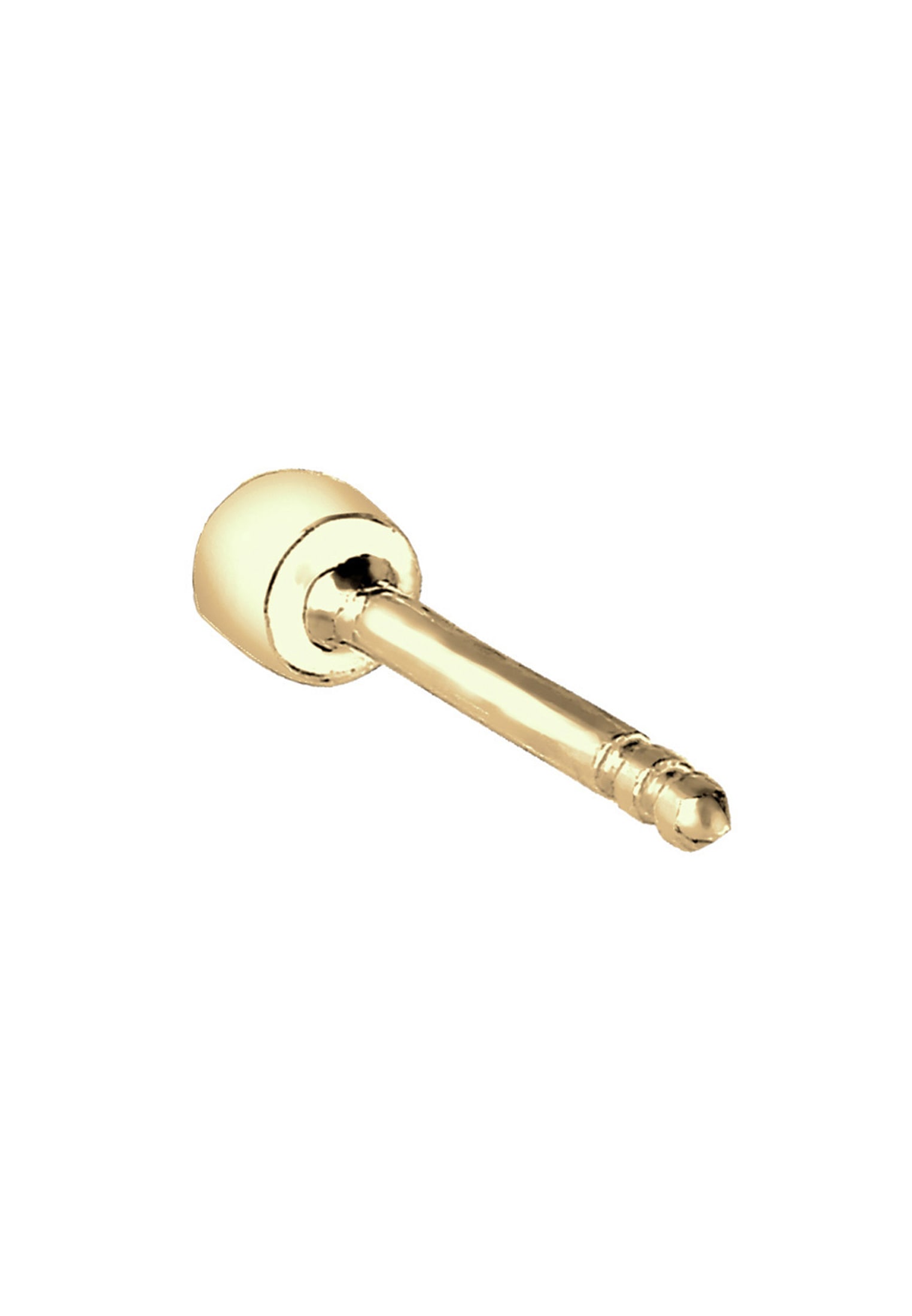 Elli DIAMONDS Paar Ohrstecker »Ohrringe Single Stecker Diamant (0.03ct) Basic 375 Gelbgold«