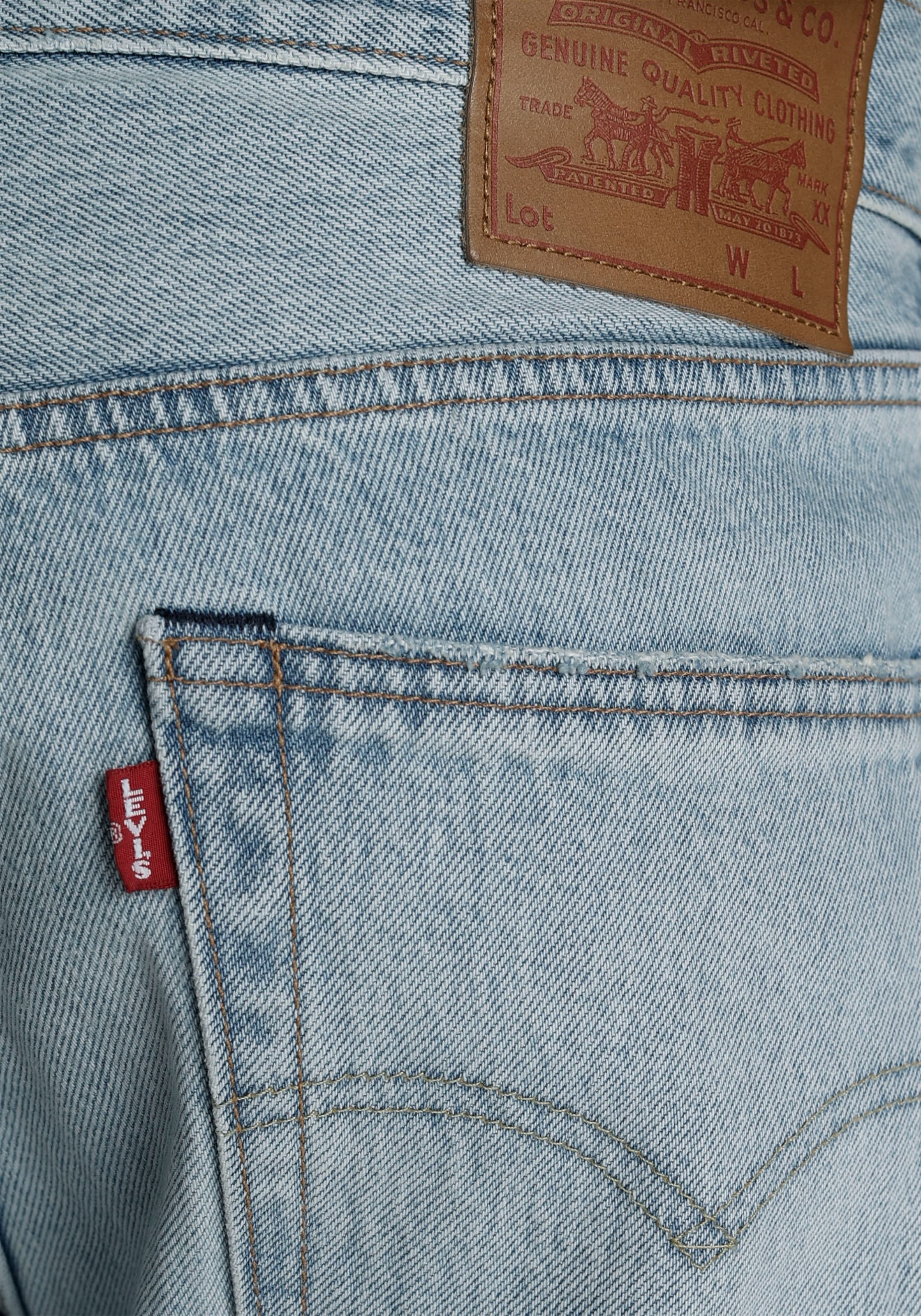 Levi's® Destroyed-Jeans »501 VI'S ORIG«, mit Markenlabel
