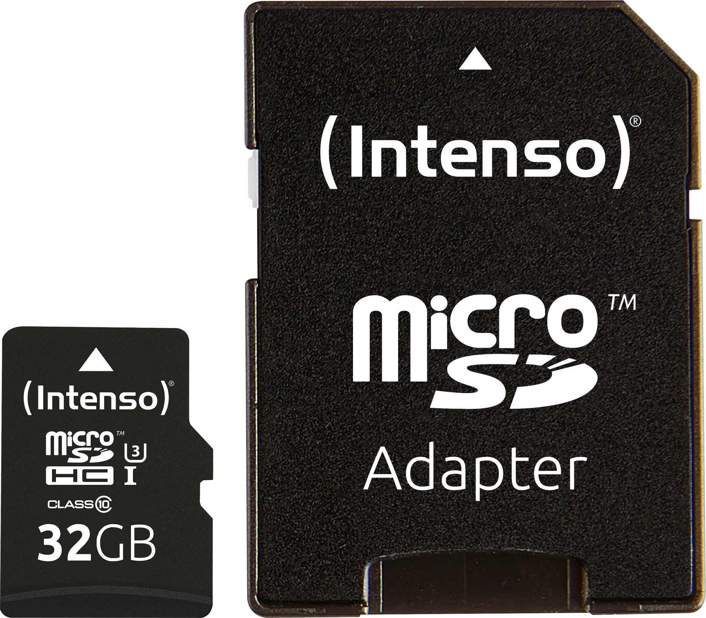 Intenso Speicherkarte »microSDHC UHS-I Professional + SD-Adapter«