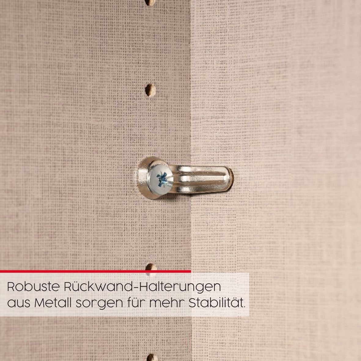 rauch Kleiderschrank »Drehtürenschrank Schrank Garderobe Wäscheschrank KONA« Breiten 251/301 cm, Höhe 223 cm, Tiefe 61 cm,  Glasauflage, Massivholz-Absetzung, SOFT-CLOSE-FUNKTION MADE IN GERMANY