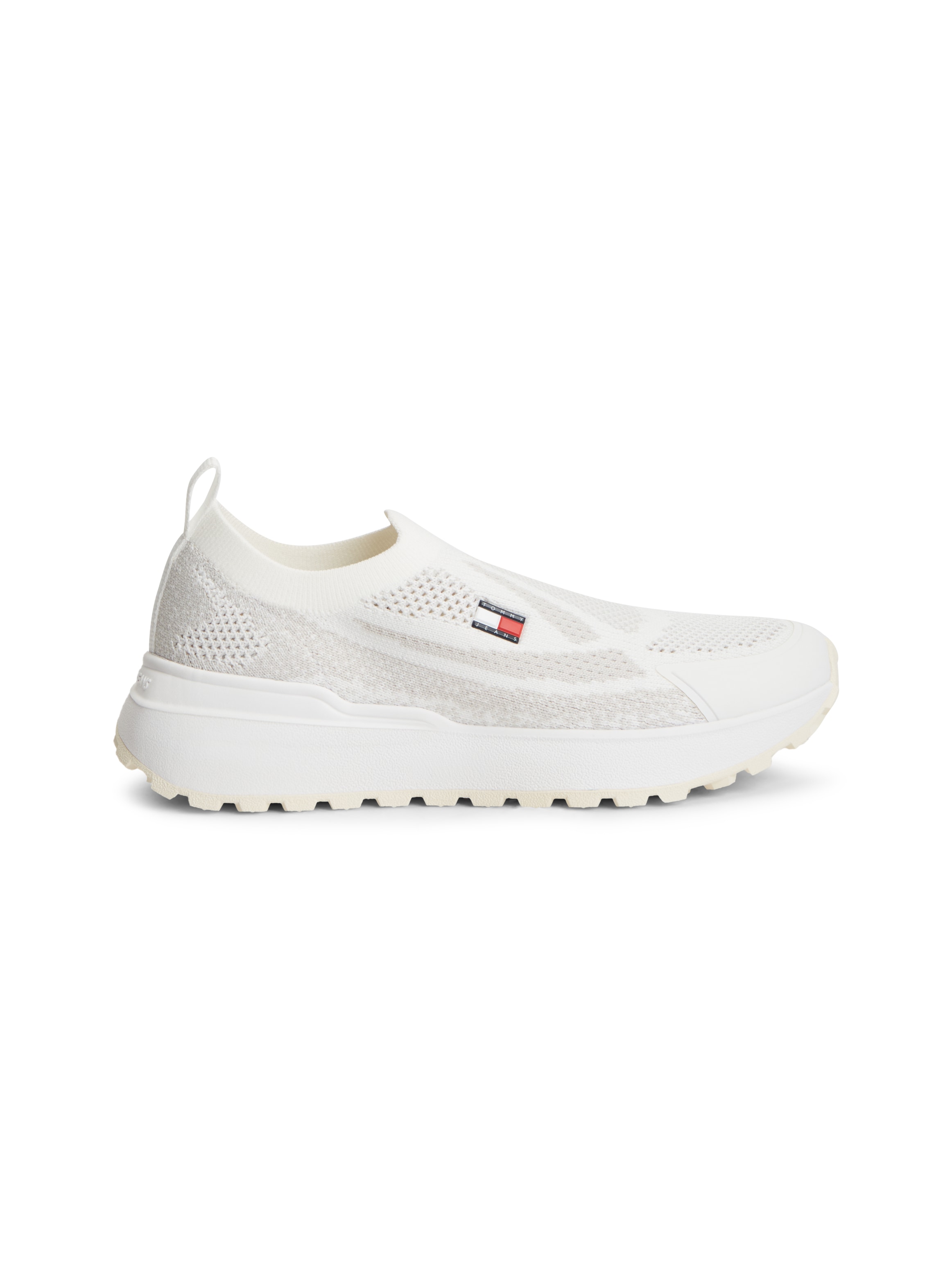 Tommy Jeans Slip-On Sneaker »TJ KNIT RUNNER«  Slipper, Halbschuh, Freizeitschuh, zum Schlupfen