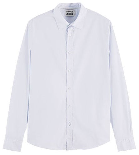 Scotch & Soda Langarmhemd, Organic Cotton