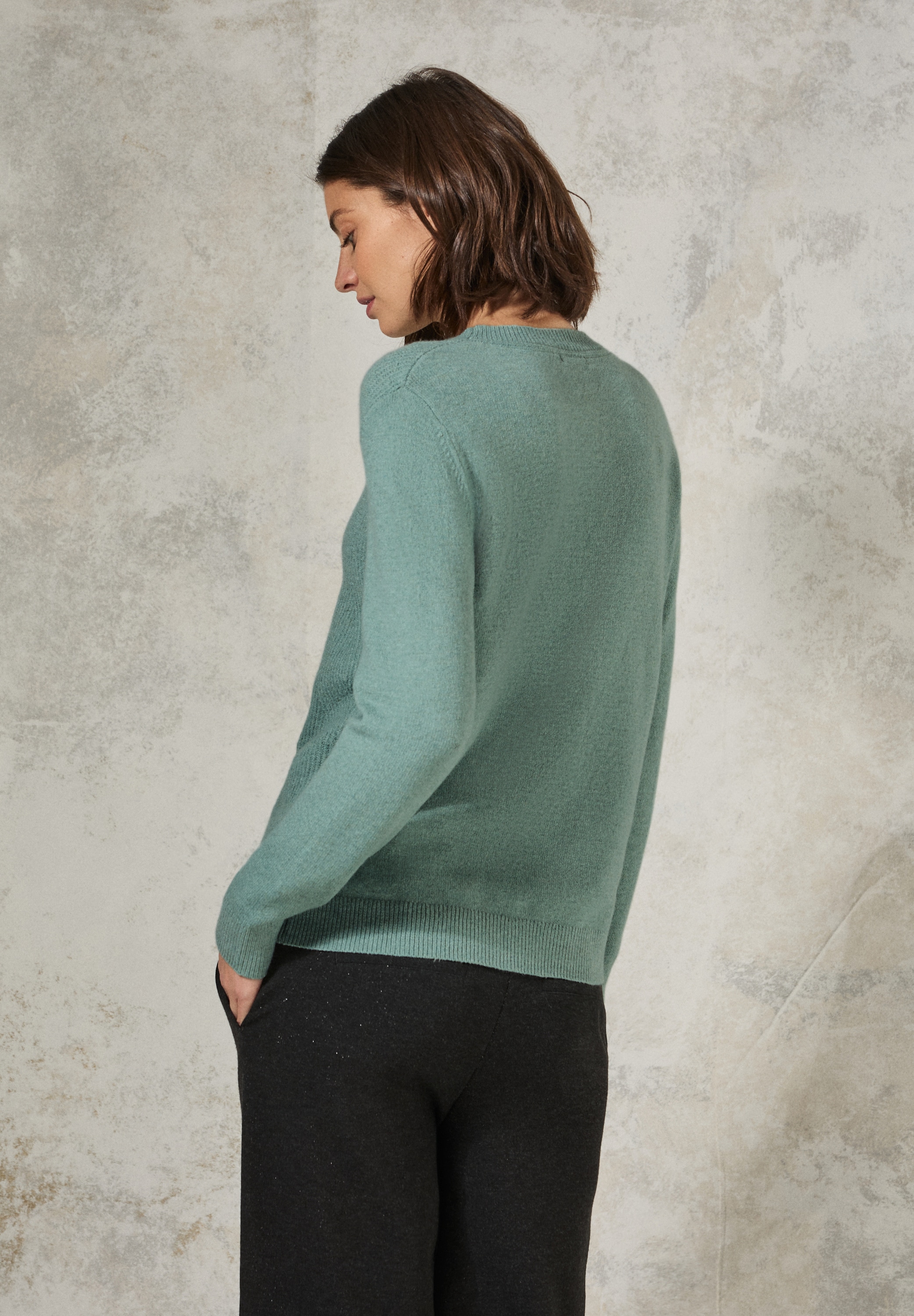 Cecil Strickpullover, mit Strukturmuster