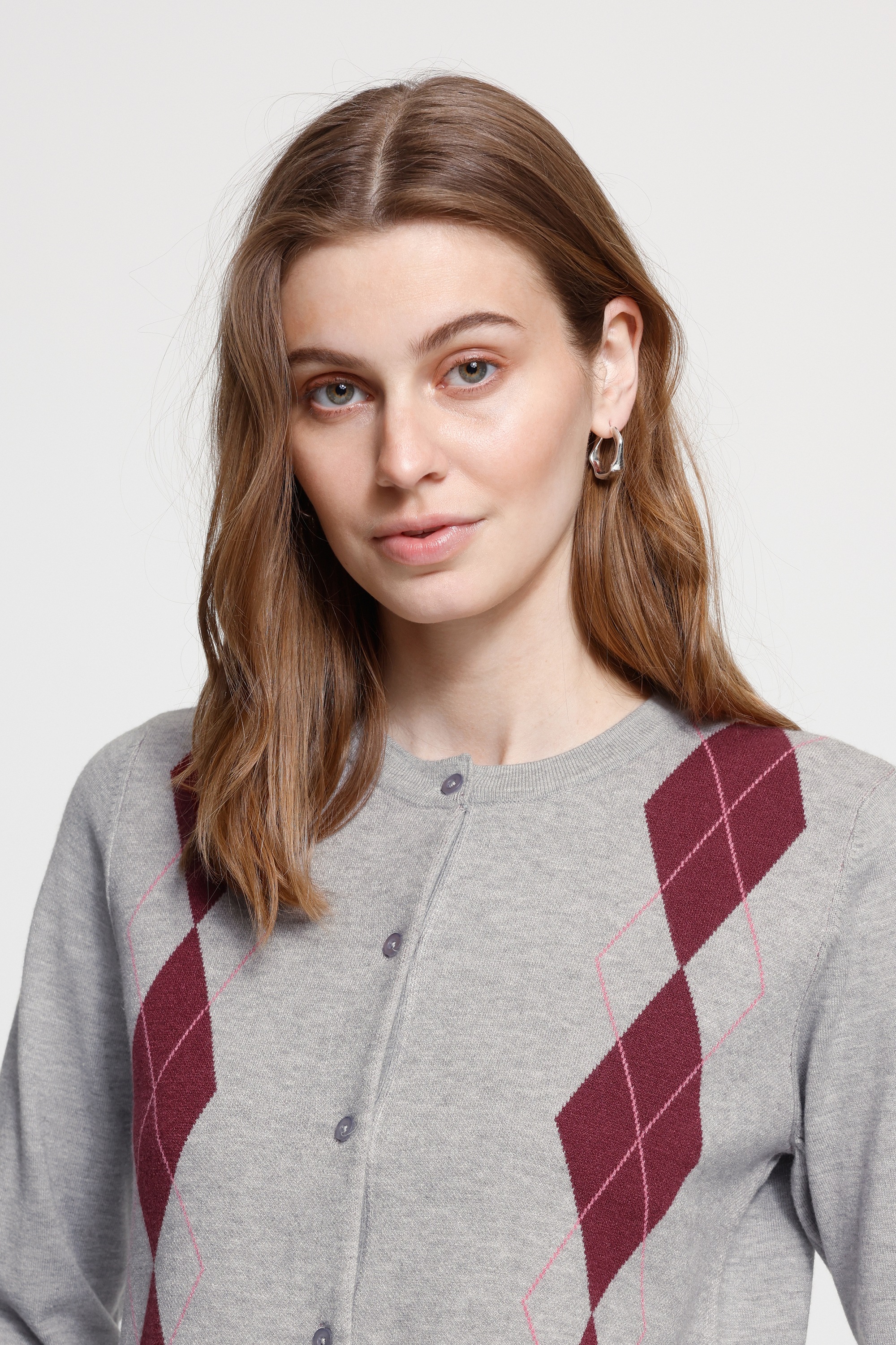 Ichi Strickjacke »Damen Langarm IHFOLEY«
