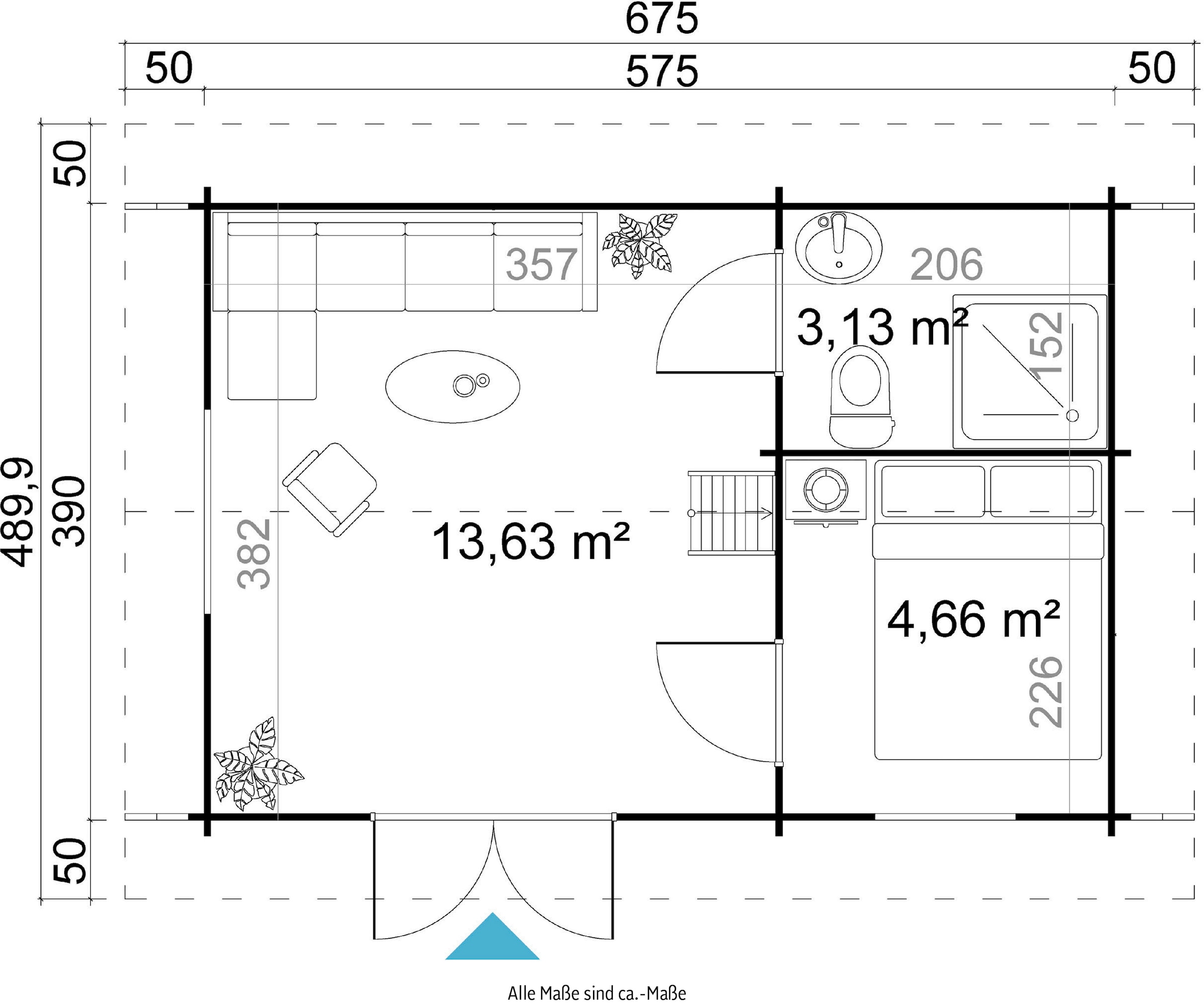 LASITA MAJA Gartenhaus »CAROLINE«