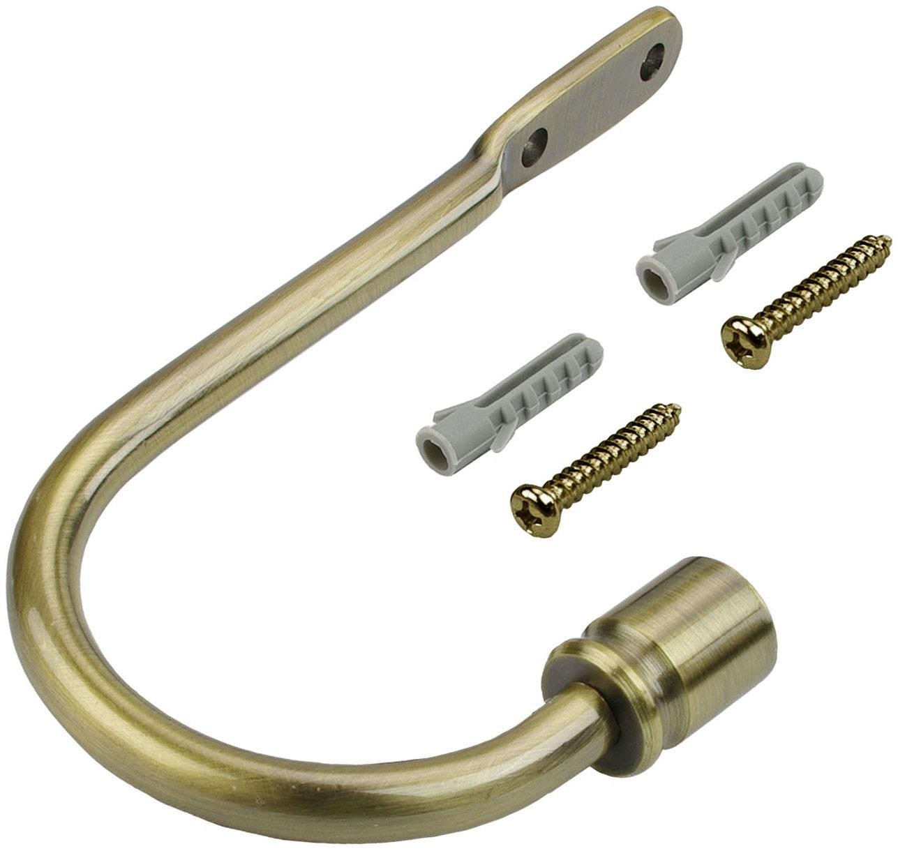 Liedeco Raffhalter für Gardinenstangen Ø 16 mm