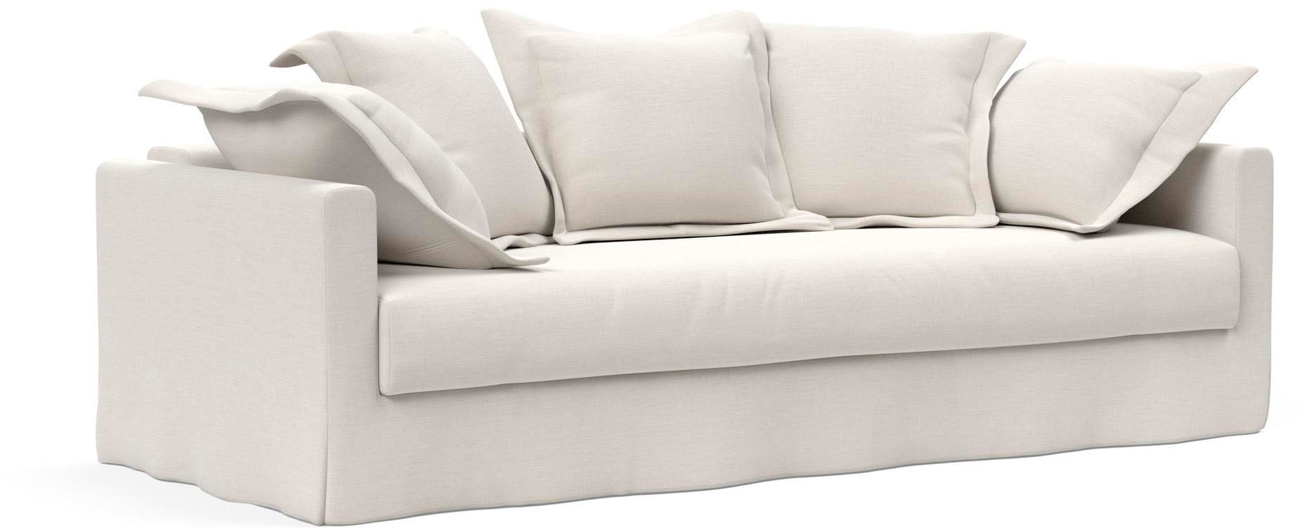 INNOVATION LIVING ™ Schlafsofa »PASCALA Bettsofa der Extraklasse, Kuschelkomfort mit tollen Kissen,«, mit Taschenfederkernmatratze, Liegefläche Breite 140 cm