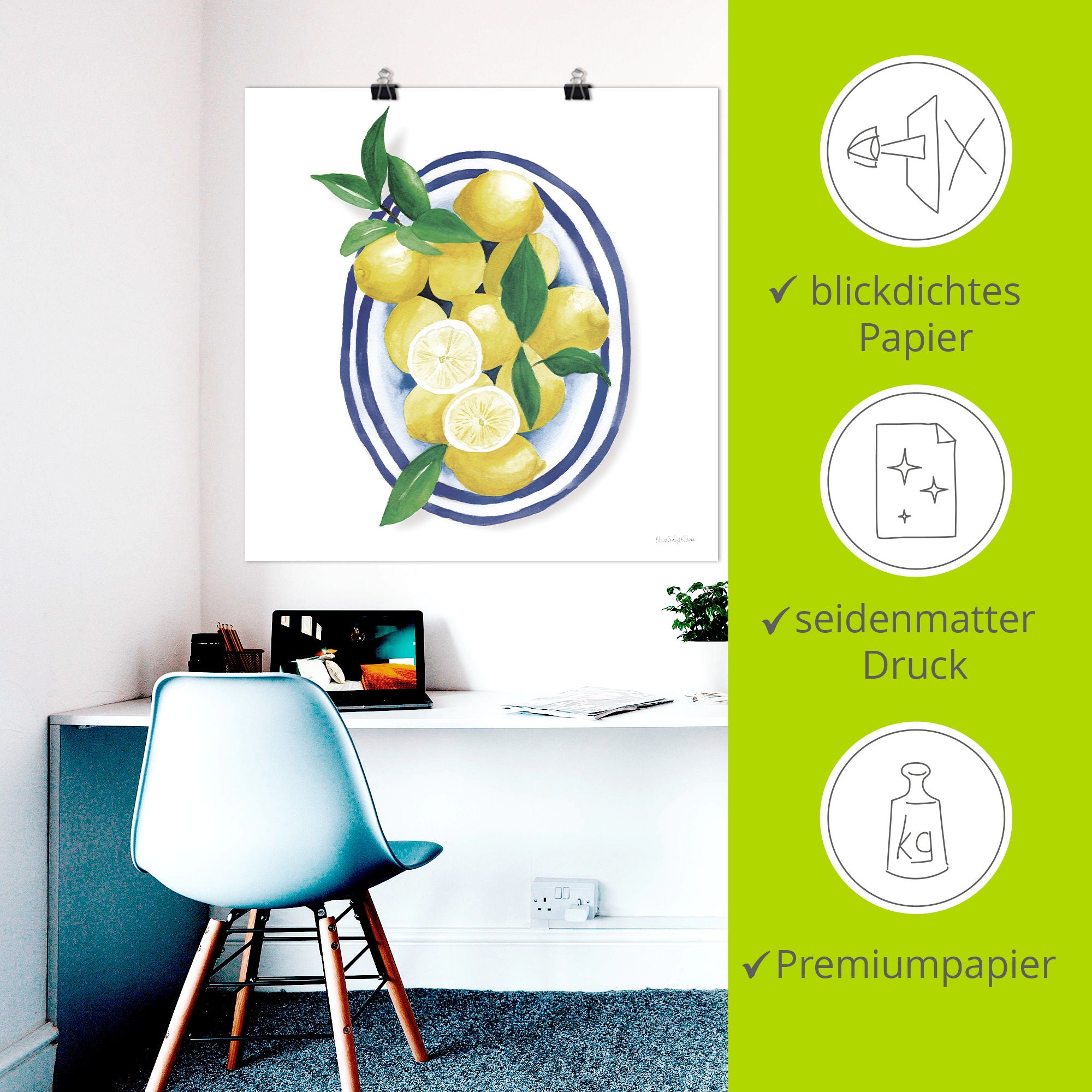 Artland Wandbild »Mediterranean« Arrangements 1 Stk. tlg. als Alubild, Leinwandbild, Poster, Wandaufkleber in verschied. Größen