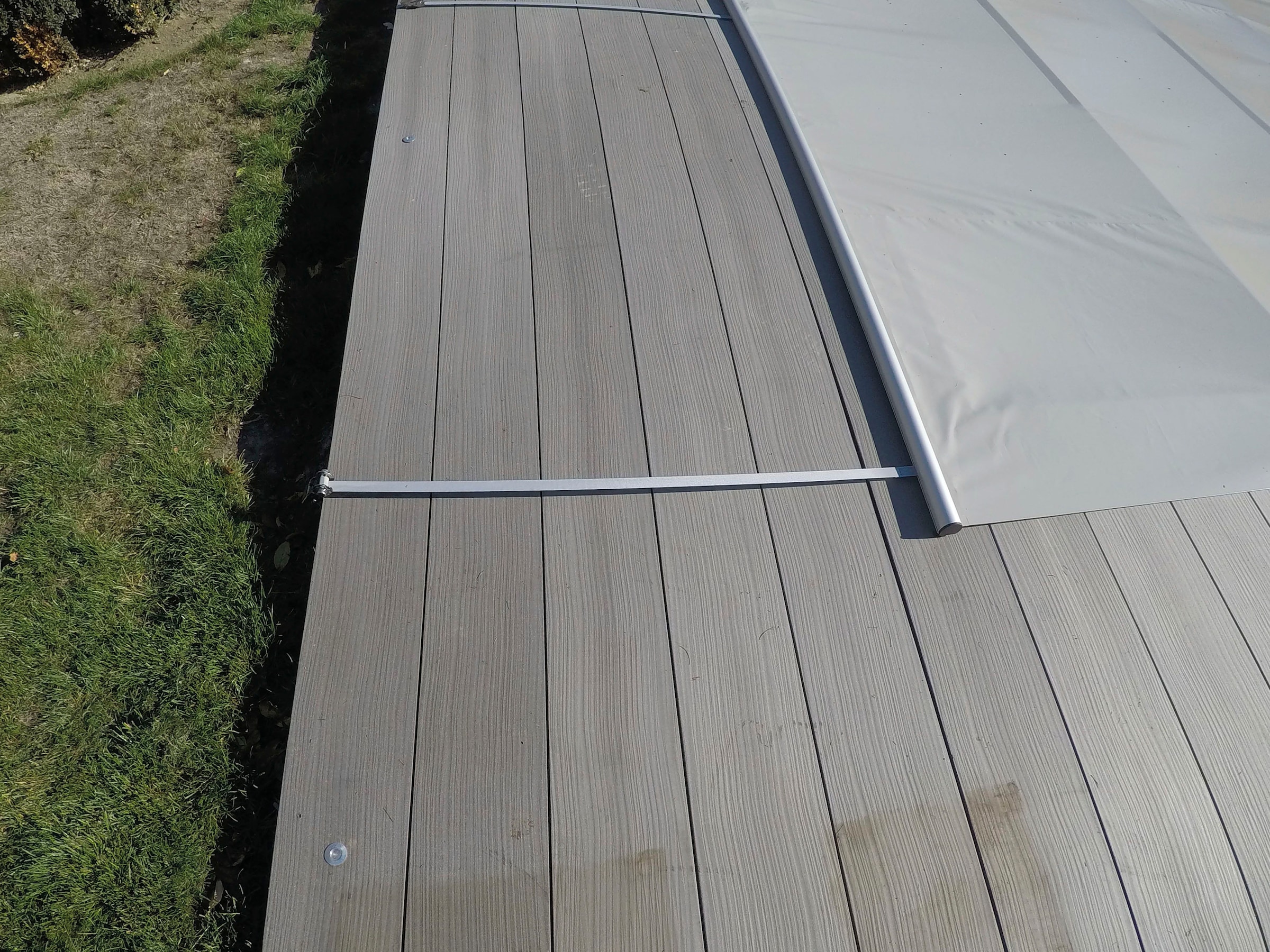 KWAD Pool-Abdeckplane »FLEX«, Rollabdeckung 7,0x3,5 m (Planenmaß 7,5x4,0 m)