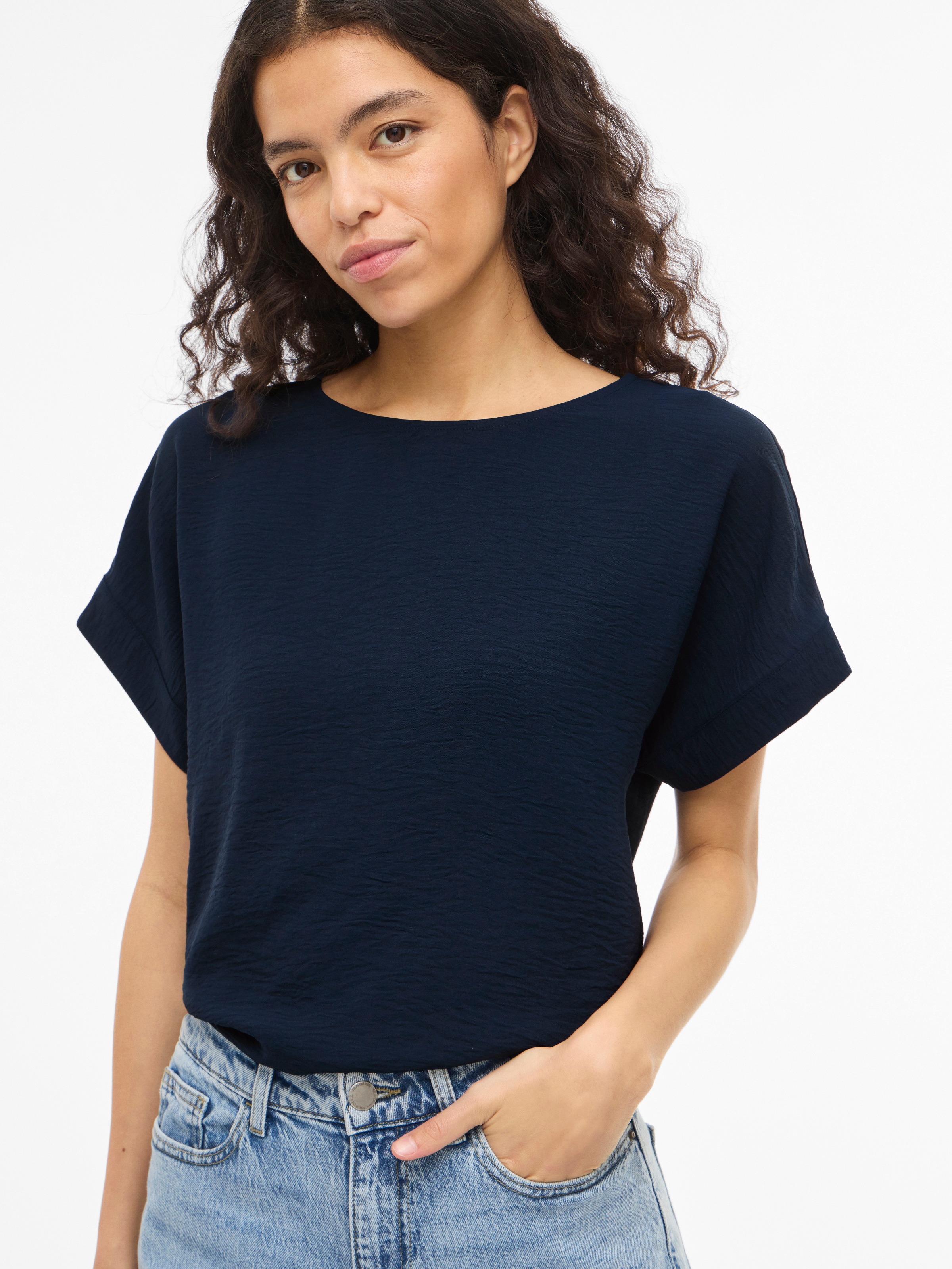 Vila Kurzarmshirt »VIJOSA S/S TOP - NOOS«