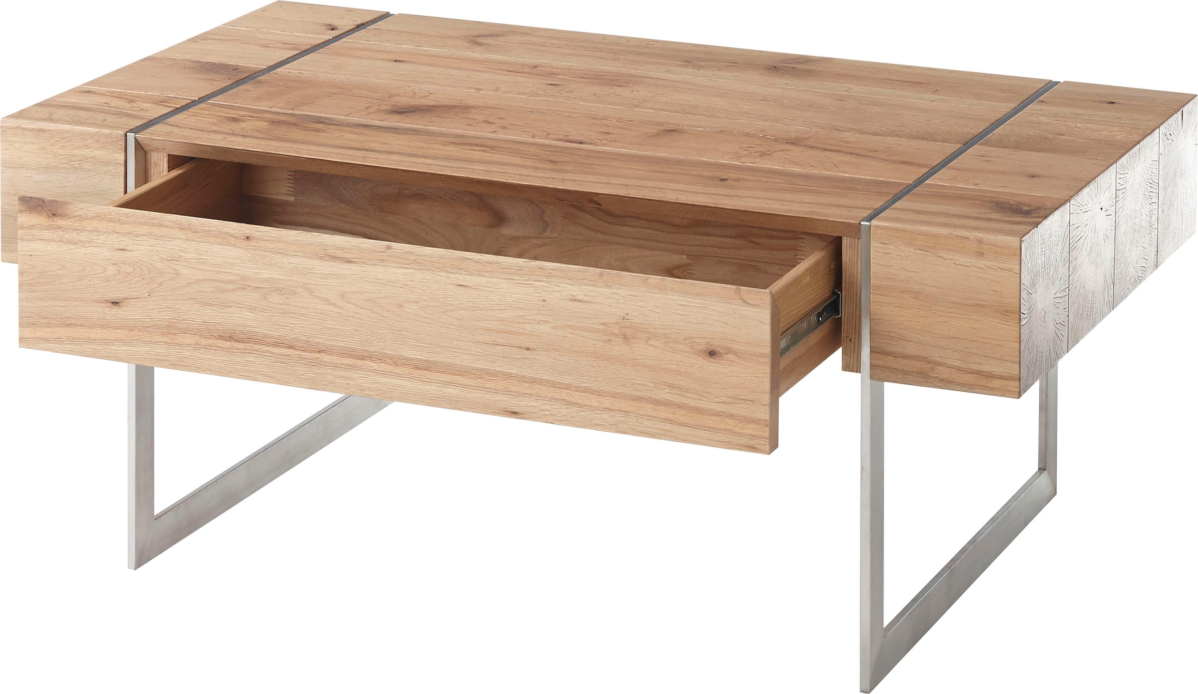MCA furniture Couchtisch »Paphos«, OTTO Asteiche mit 1 online bei furniert Schublade