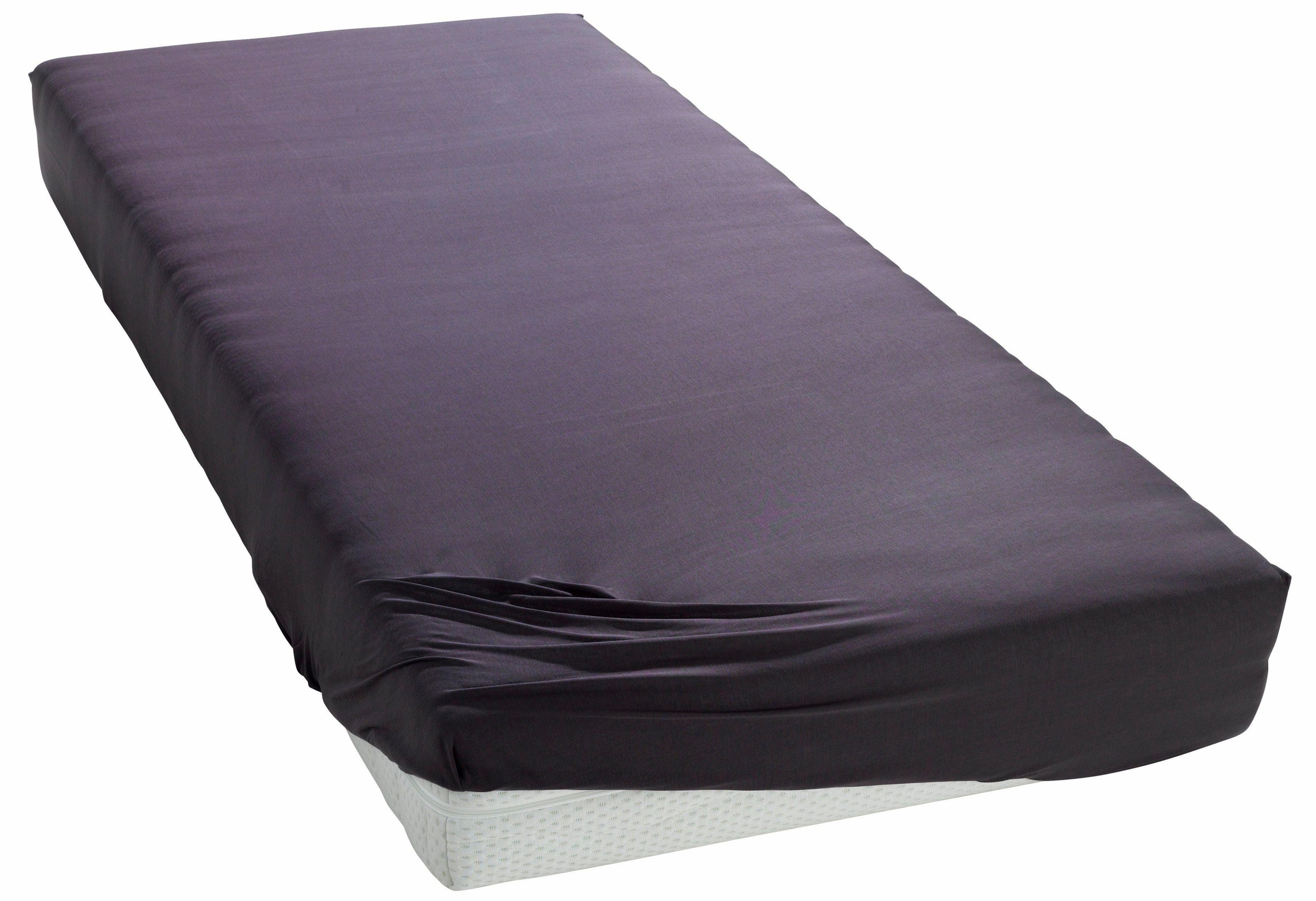 My Home Spannbettlaken »PAPRIKA« Bettlaken in grau, Größe 160x200 18