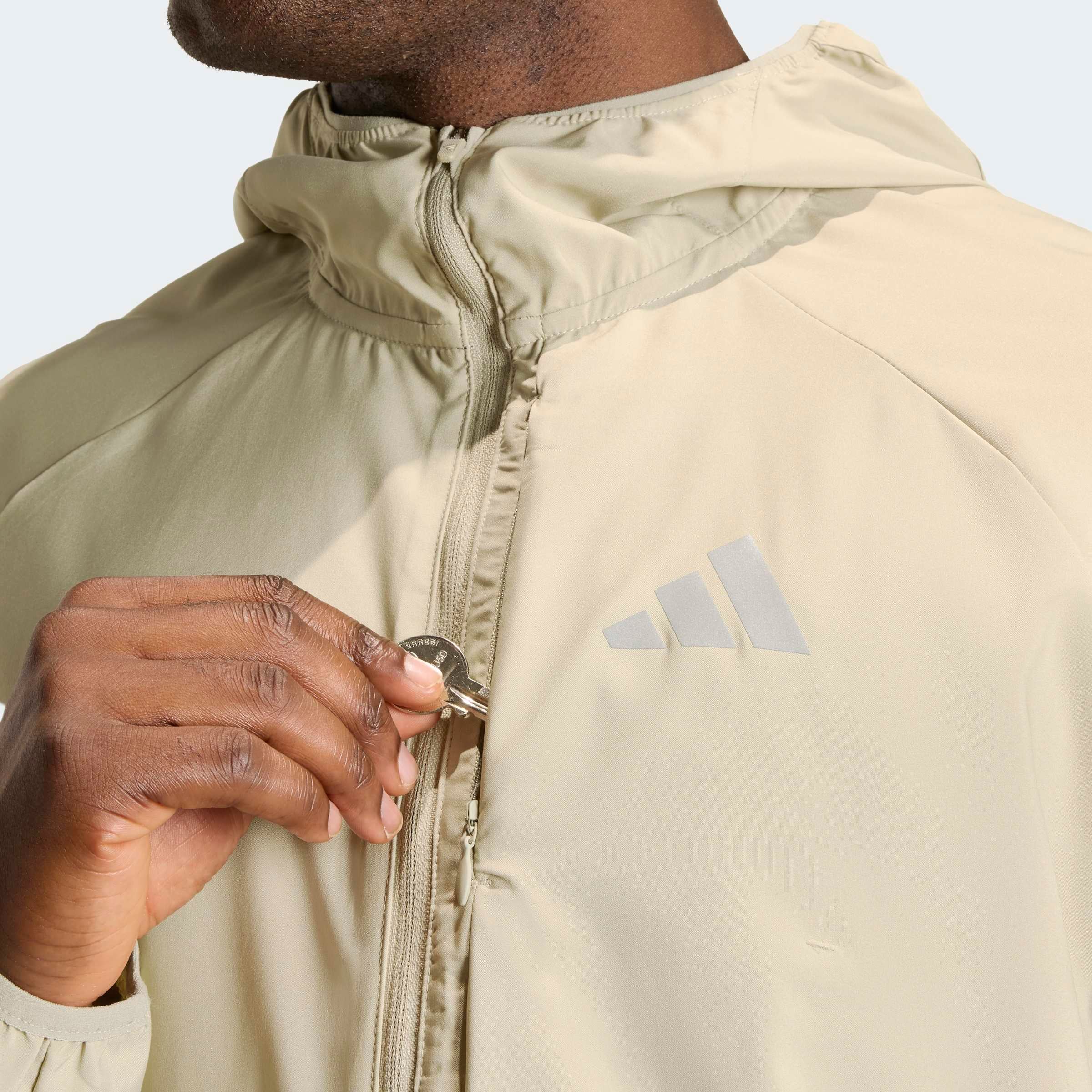 adidas Performance Laufjacke »RUN ESS JKT M«