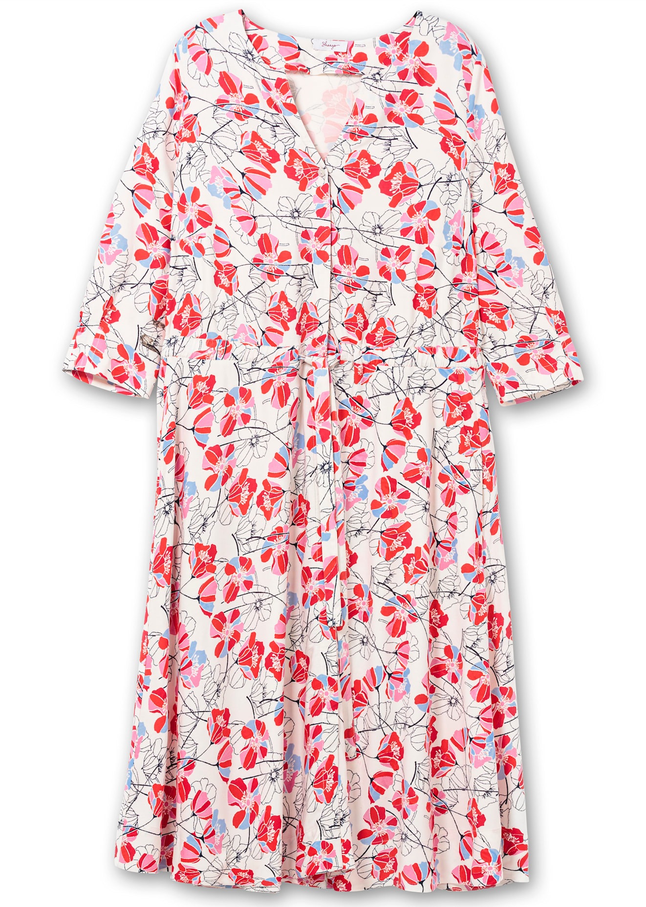 Sheego Druckkleid »Kleid«