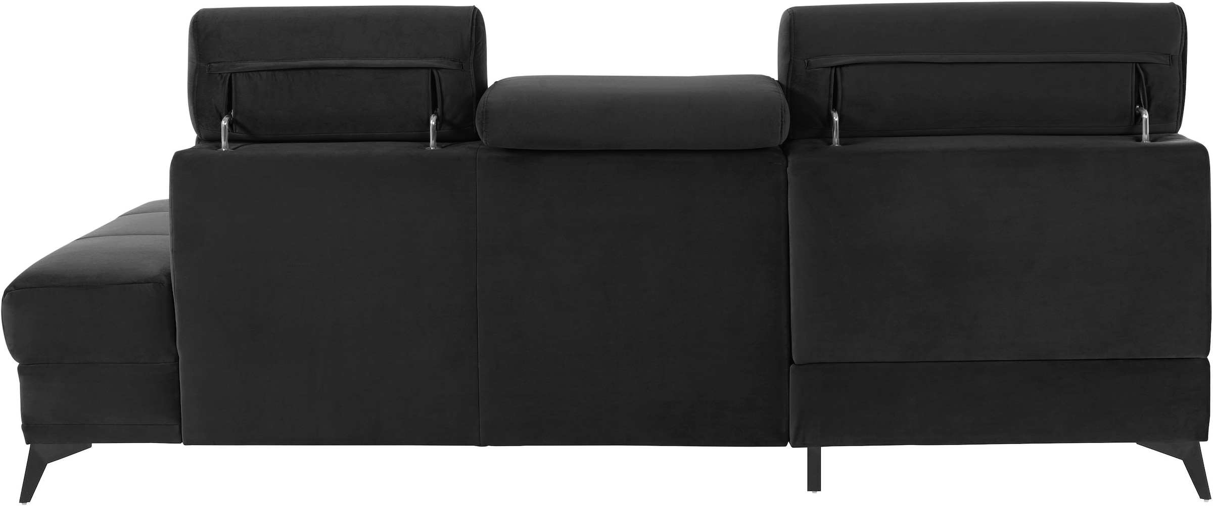 INOSIGN Ecksofa »Cardiz L-Form«, inkl.Kopfteilverstellung und Federkern wahlweise mit Bettfunktion