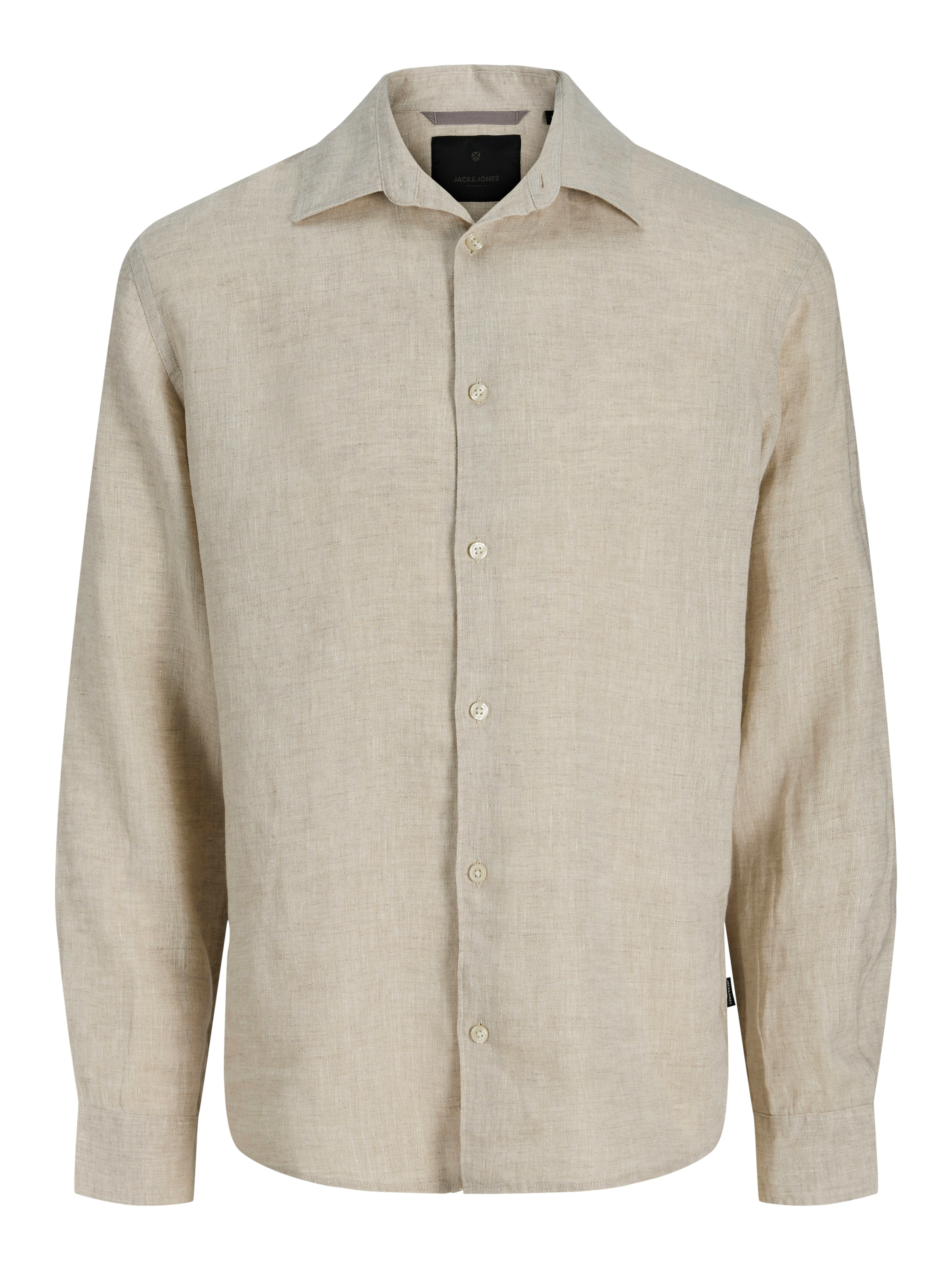 Jack & Jones Langarmhemd »JPRBLALAWRENCE LINEN LS SHIRT SN«