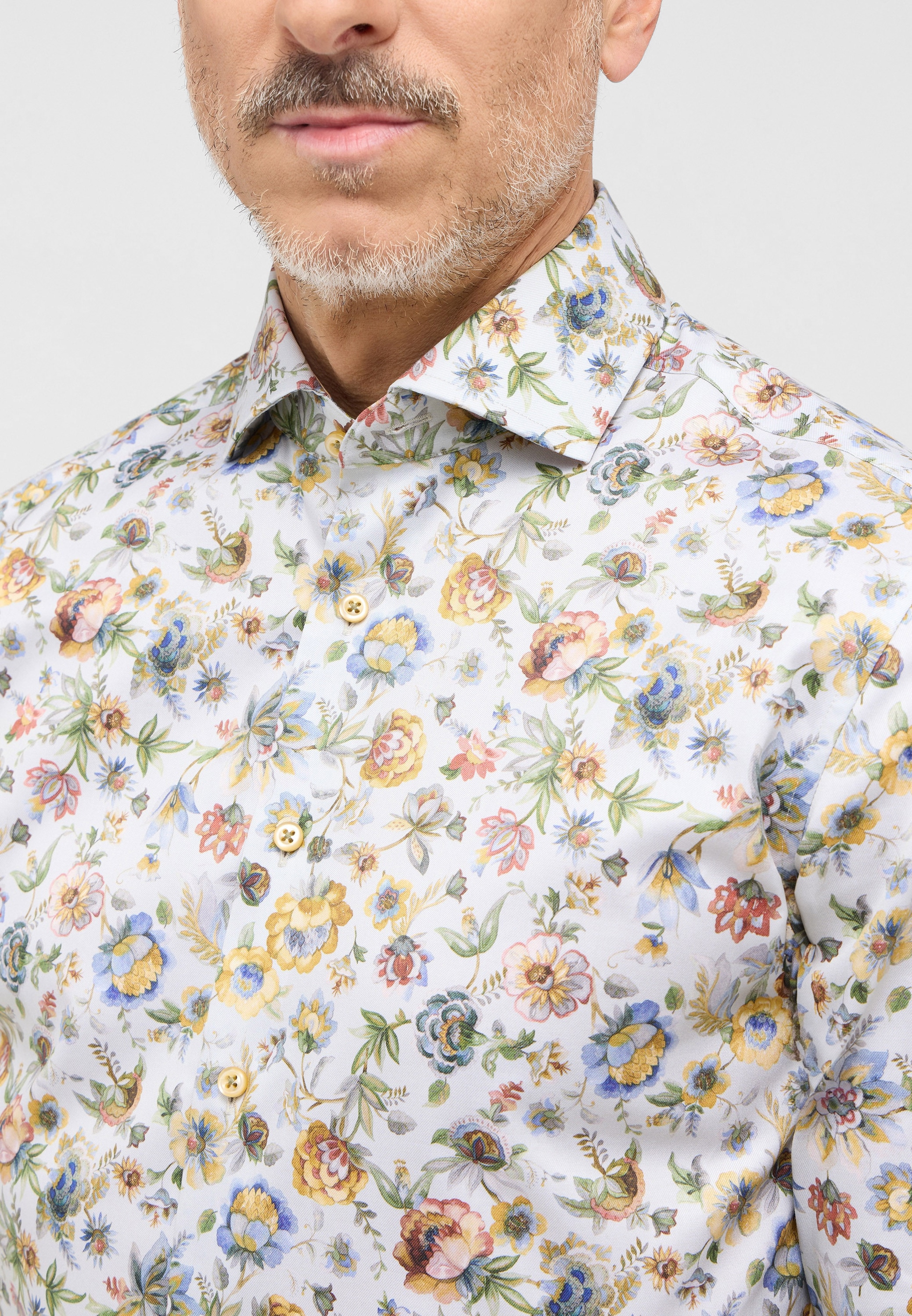 Eterna Langarmhemd »SLIM FIT«, NON IRON (bügelfrei)