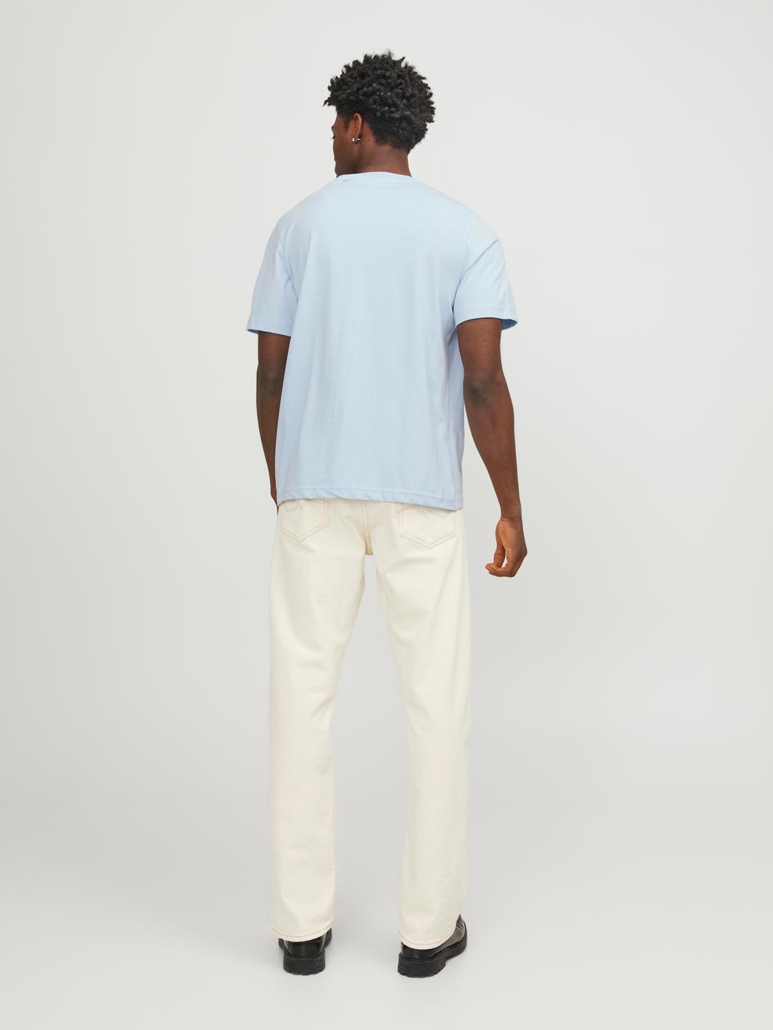 Jack & Jones Rundhalsshirt »JPRBLUARCHIE TEE CREW NECK«