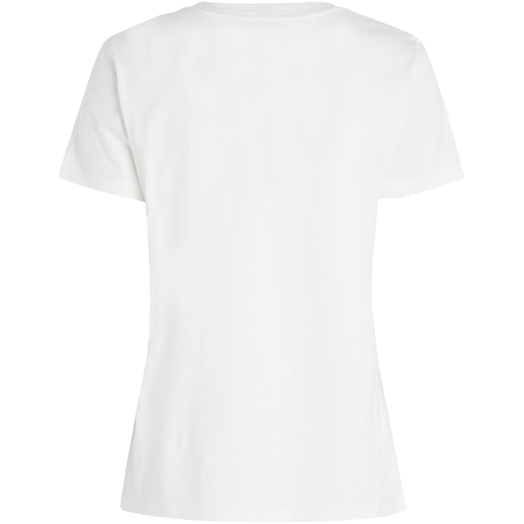 Tommy Hilfiger T-Shirt »REG ROPE PUFF PRINT C-NK SS«